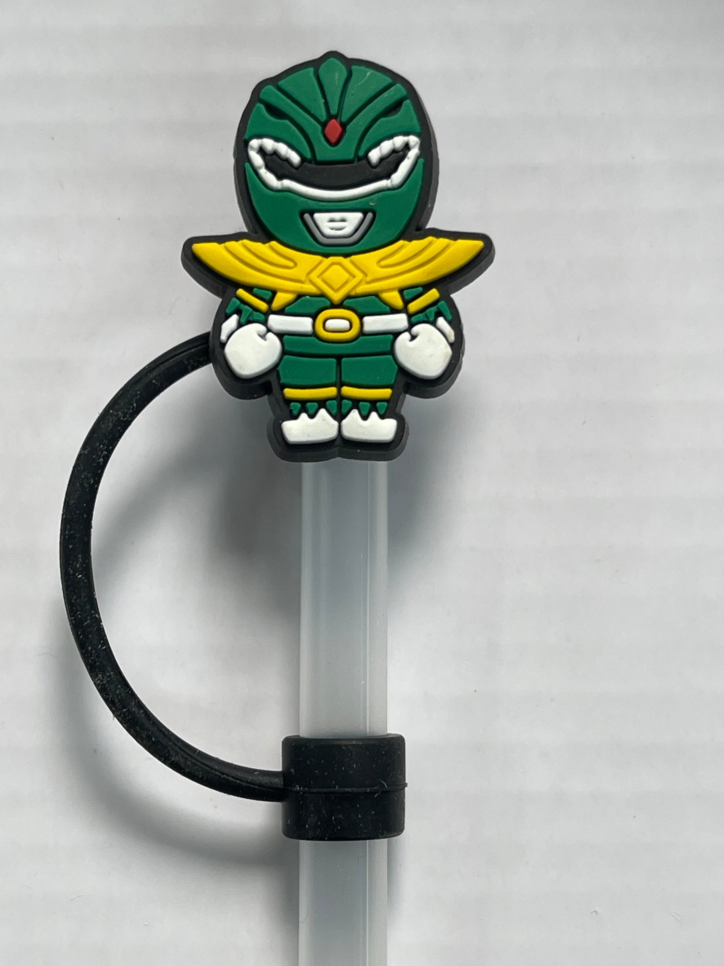 Green Power Ranger Straw Cover
