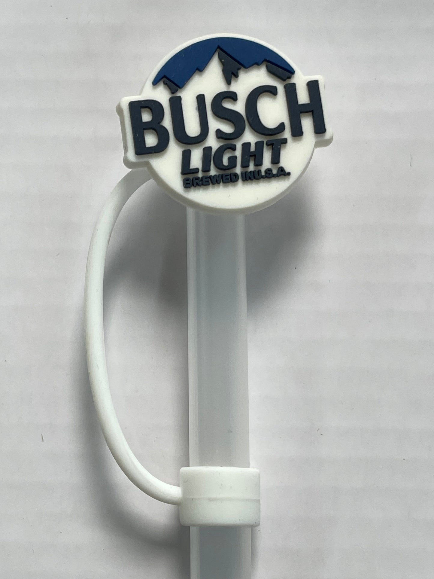 Busch Light Straw Cover