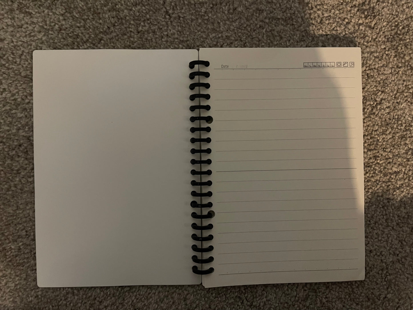 Yellow Puakenikeni A6 Notebook