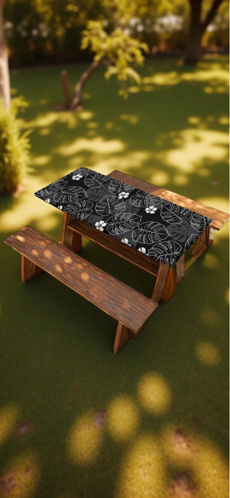 Monstera 6Ft Fitted Table Cover