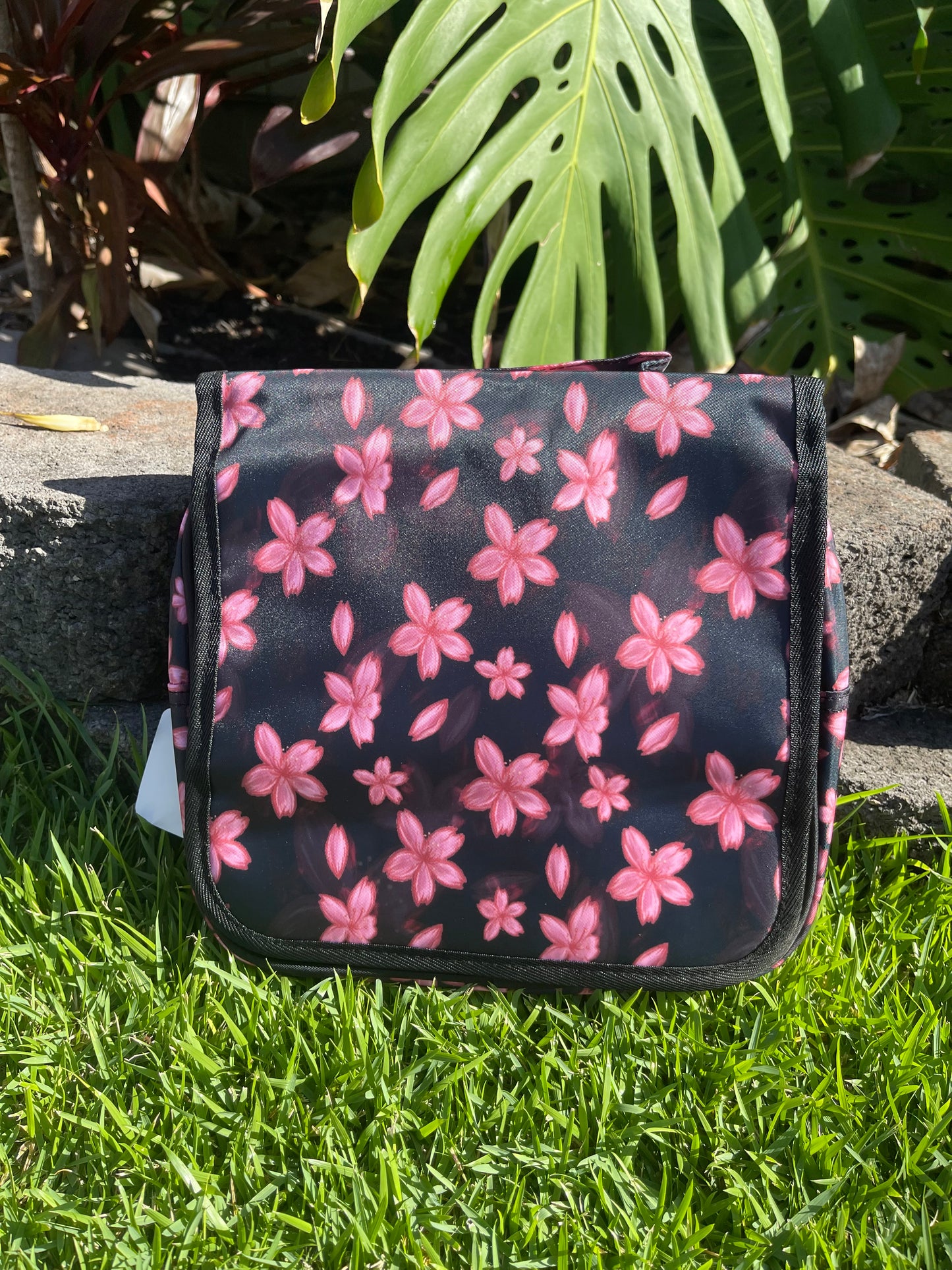 Black Cherry Blossom Hanging Organizer