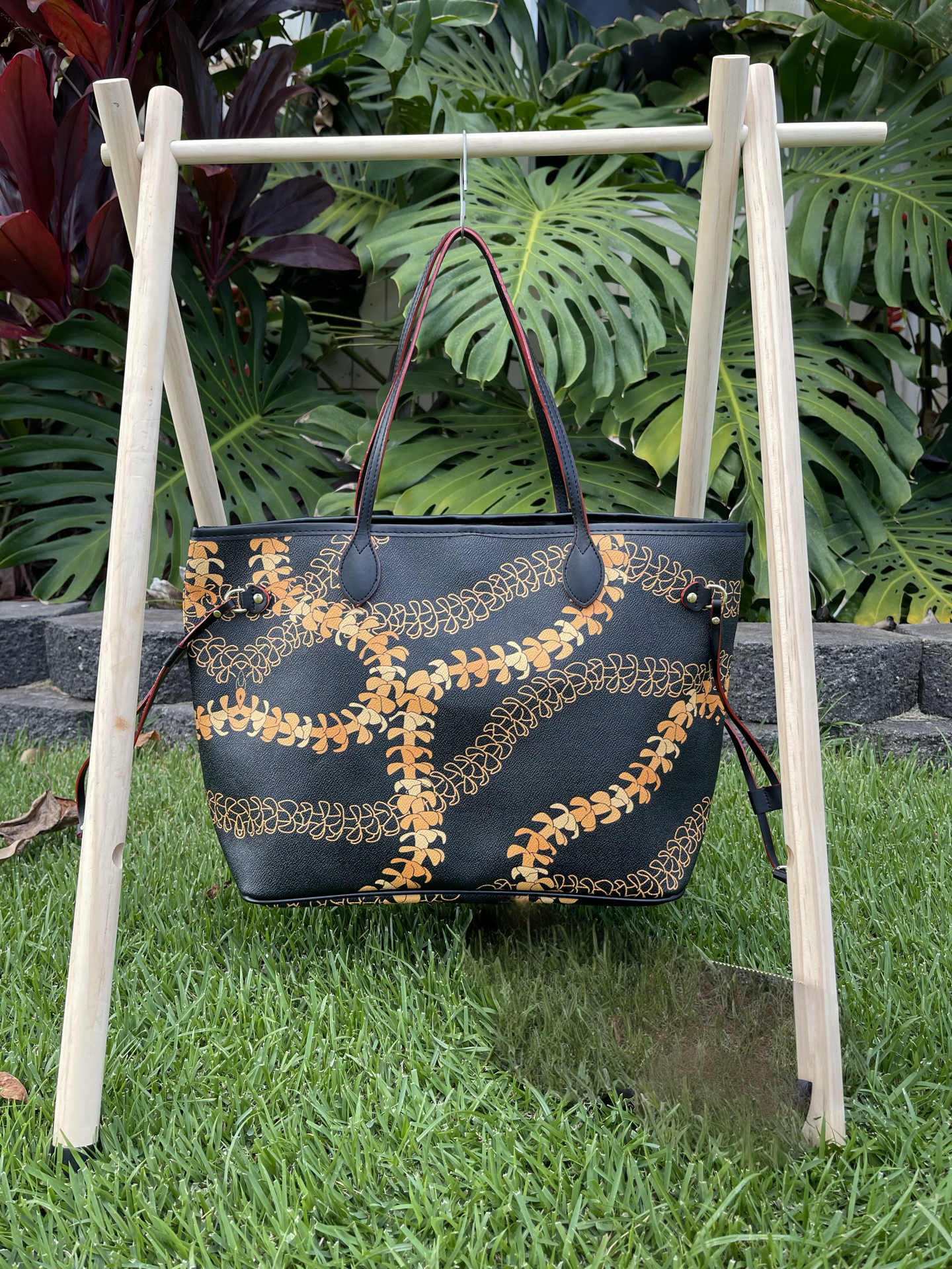Puakenikeni Lei Neverfull Purse