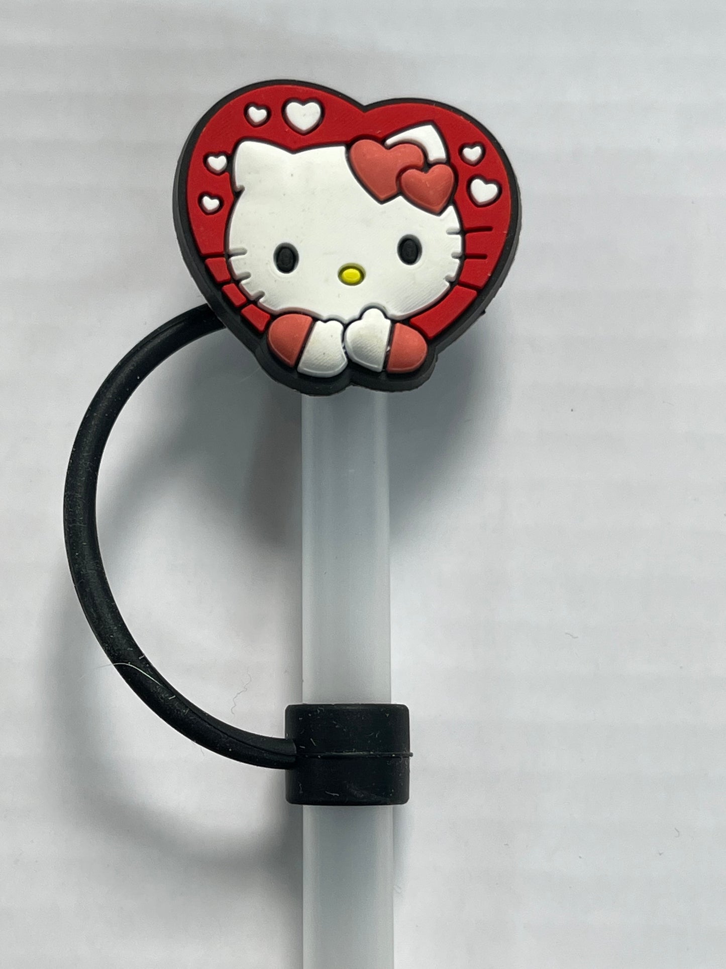 Red Heart Hello Kitty Straw Cover