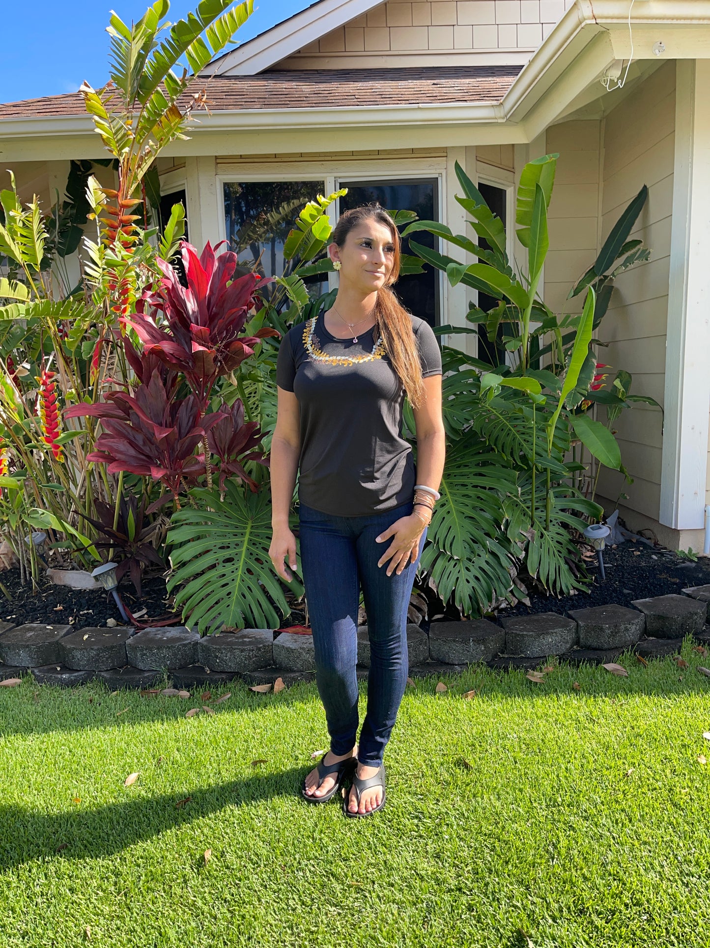 Paw Print /Puakenikeni /Pikake Lei Dri Fit T-Shirt