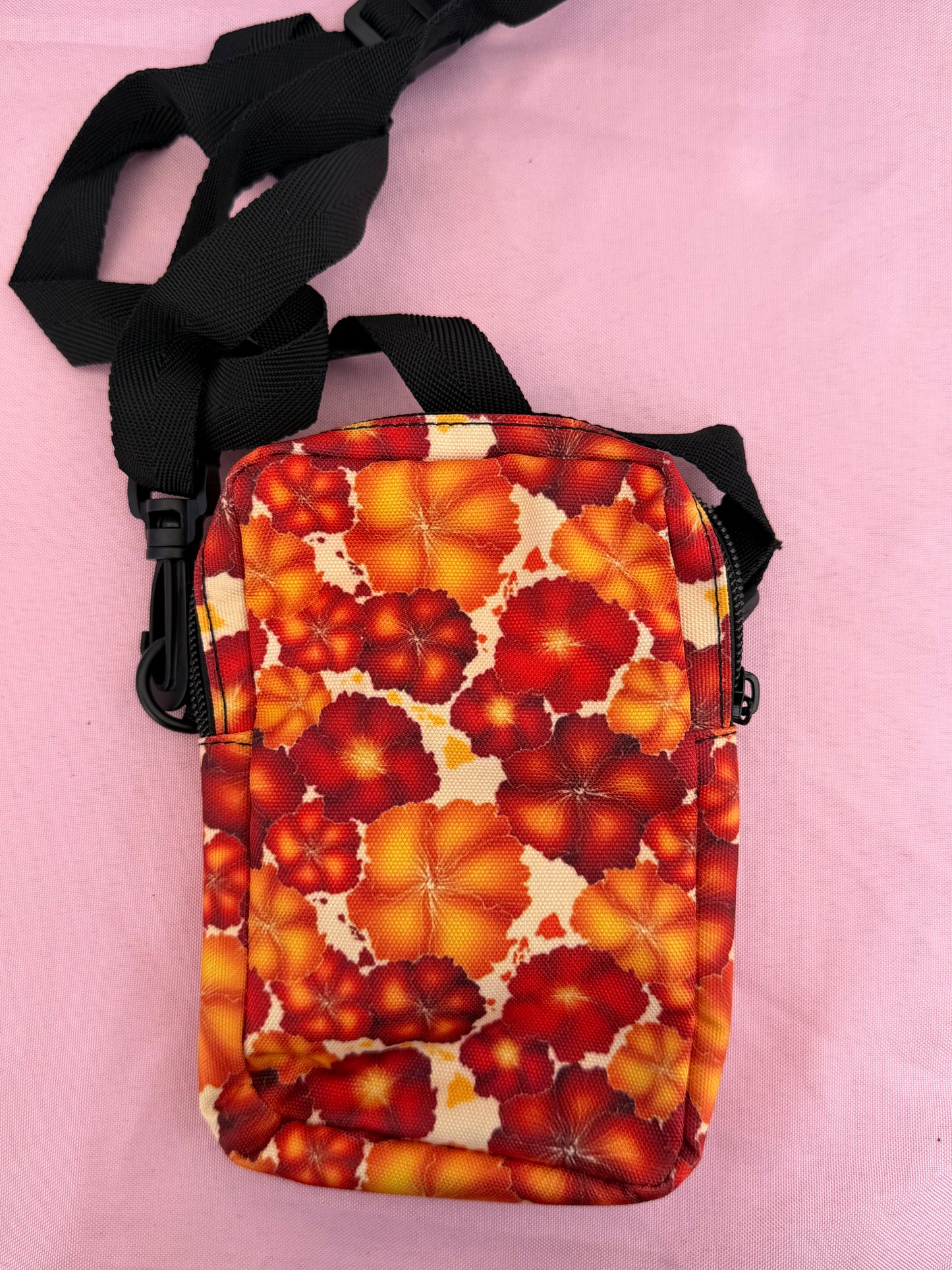 Yellow Hawaii Flower Phone Bag