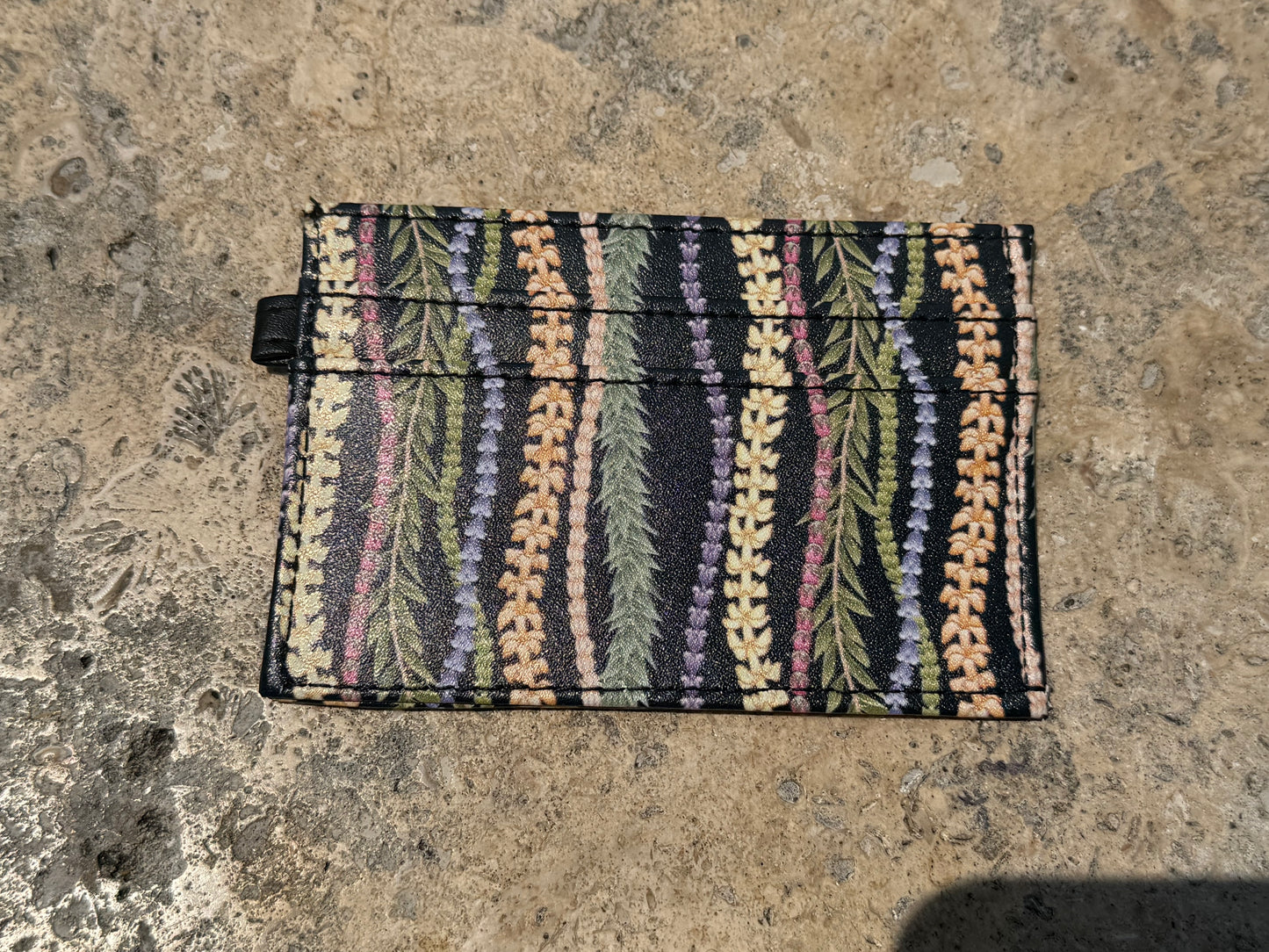 Colorful lei Slim Card Holder