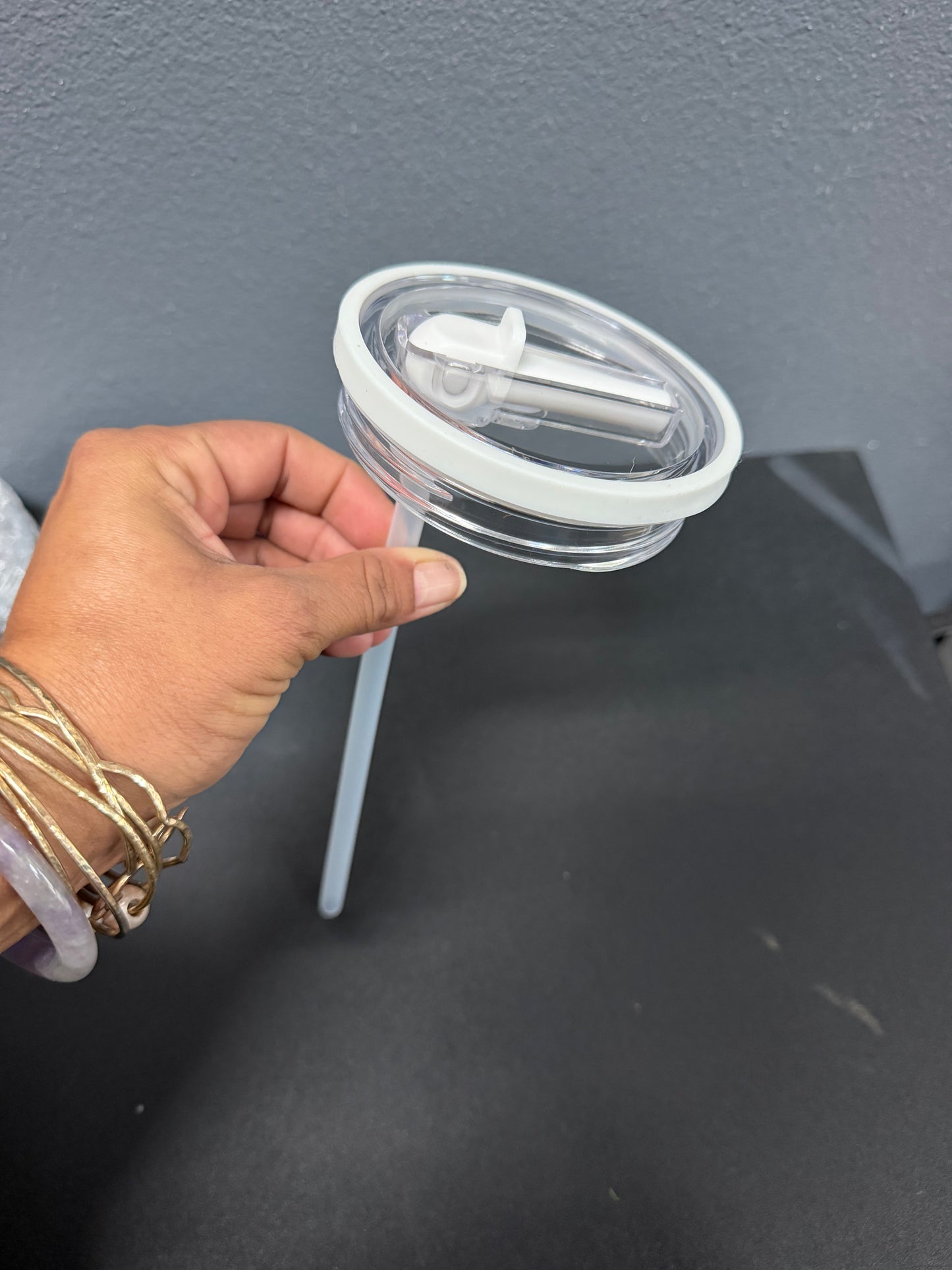 40oz Slip Proof Lid White