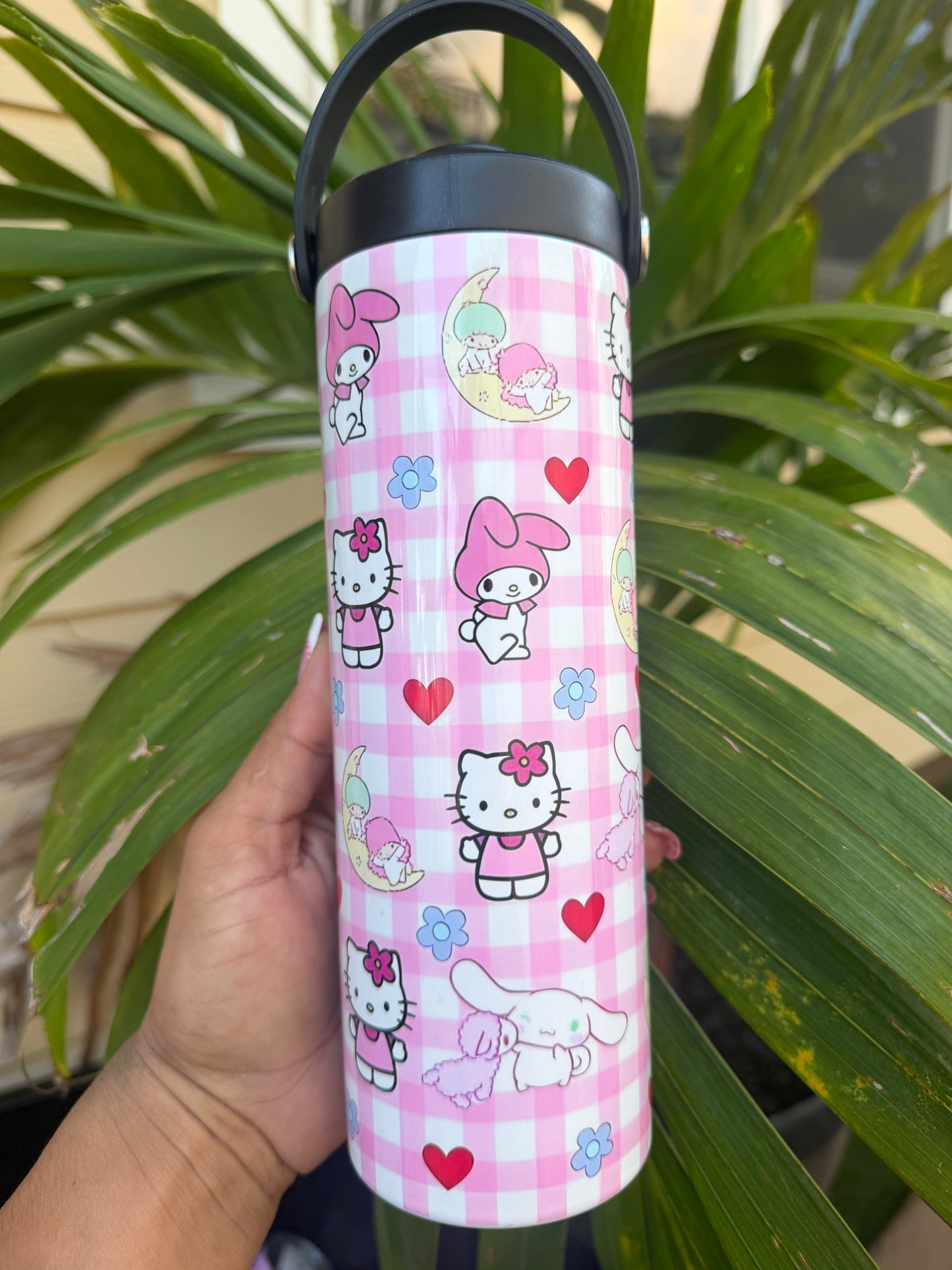 Hello Kitty 20oz Tumber Pop Up Lid