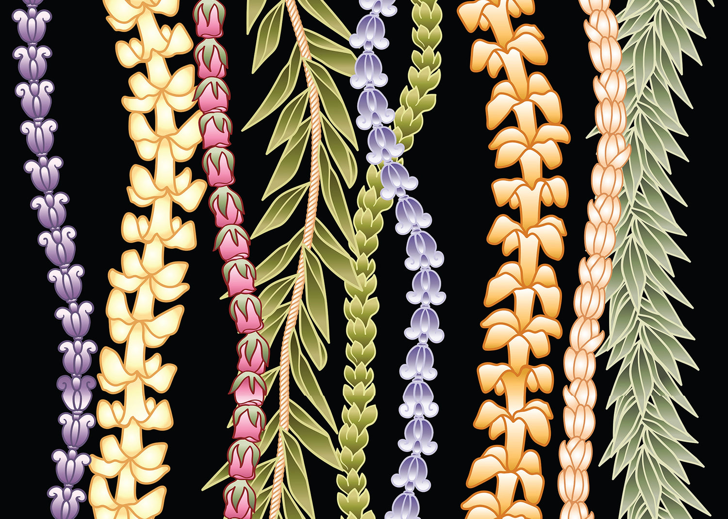 colorful lei collection