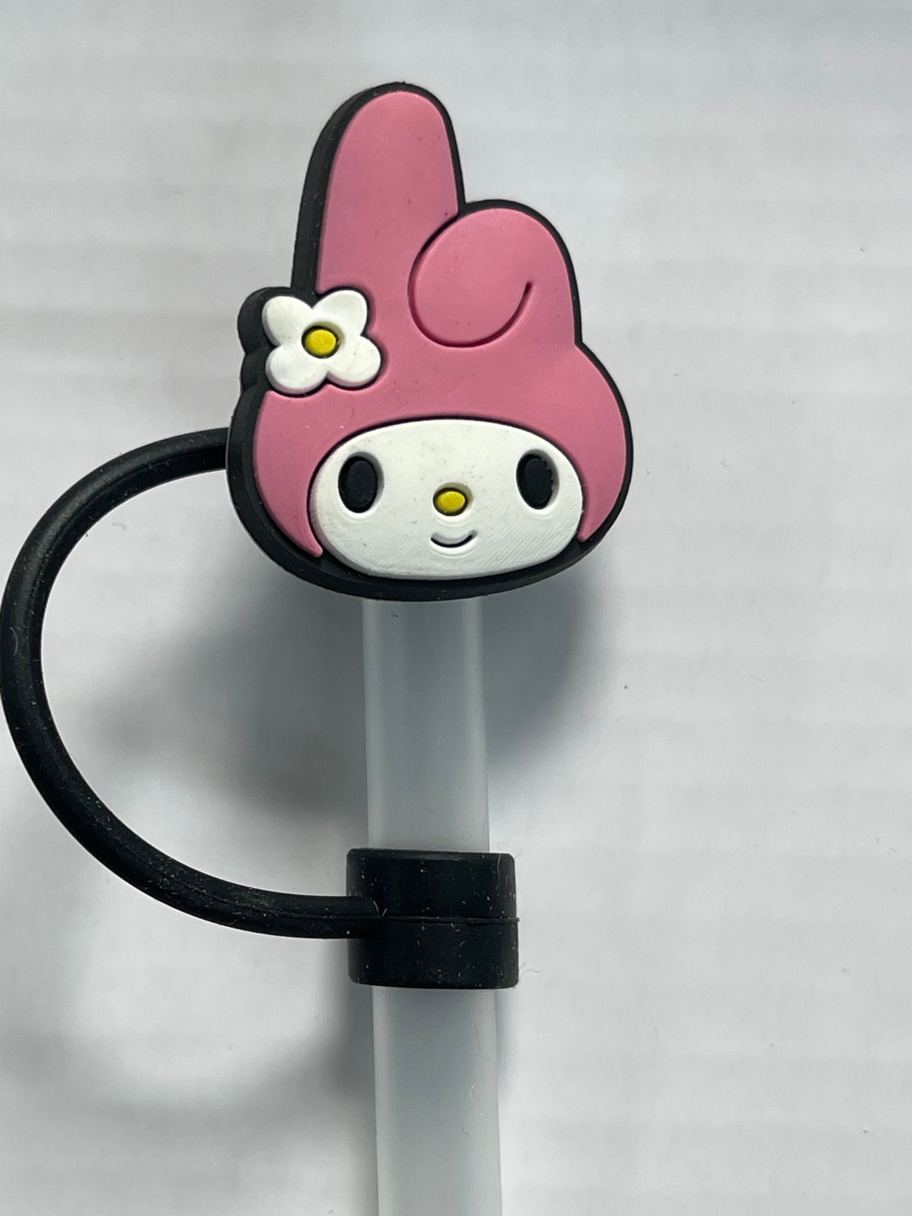 My Melody Face  Straw Cover