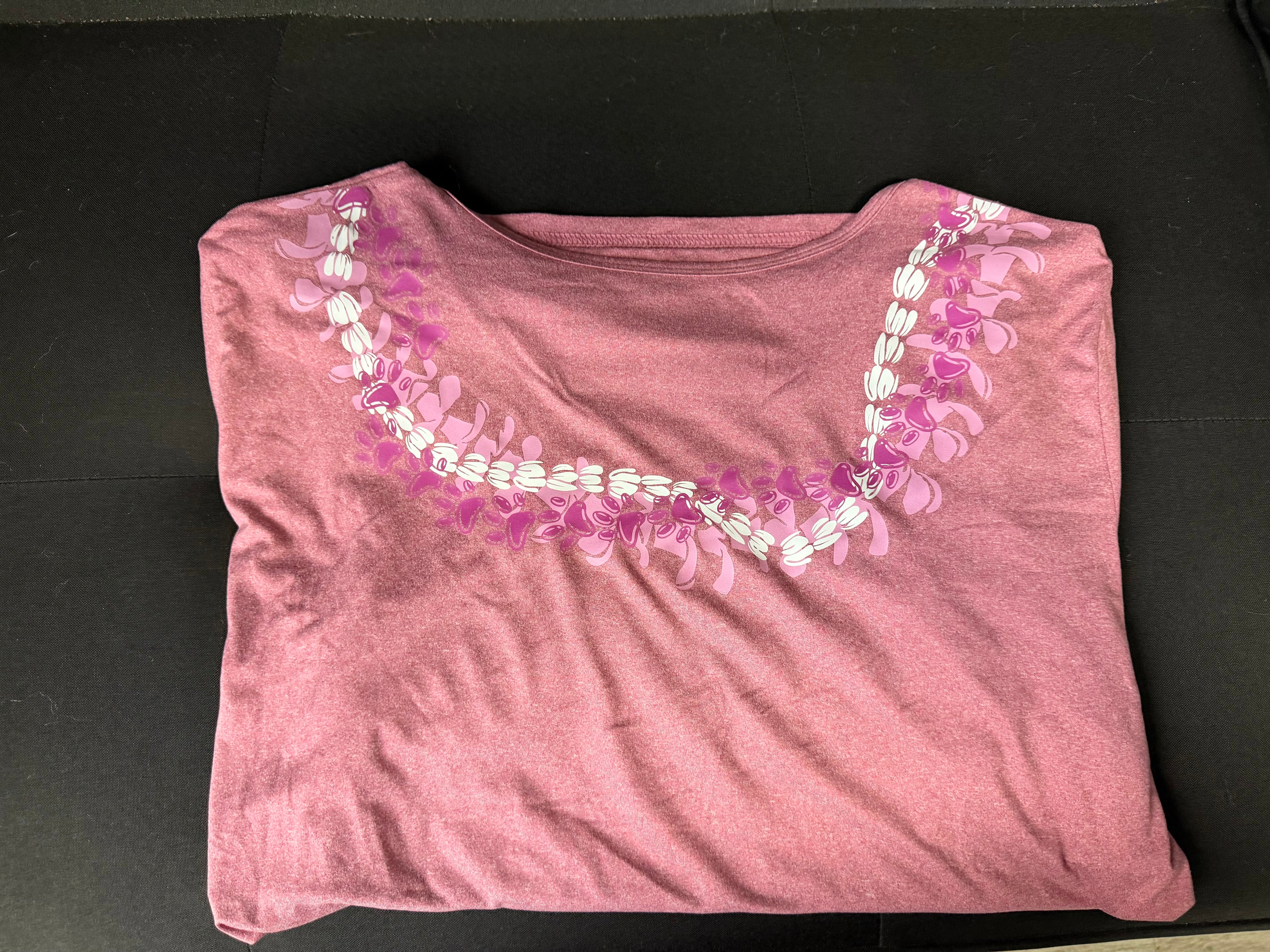 Pink Paw Print Lei New Dri-Fit Shirt