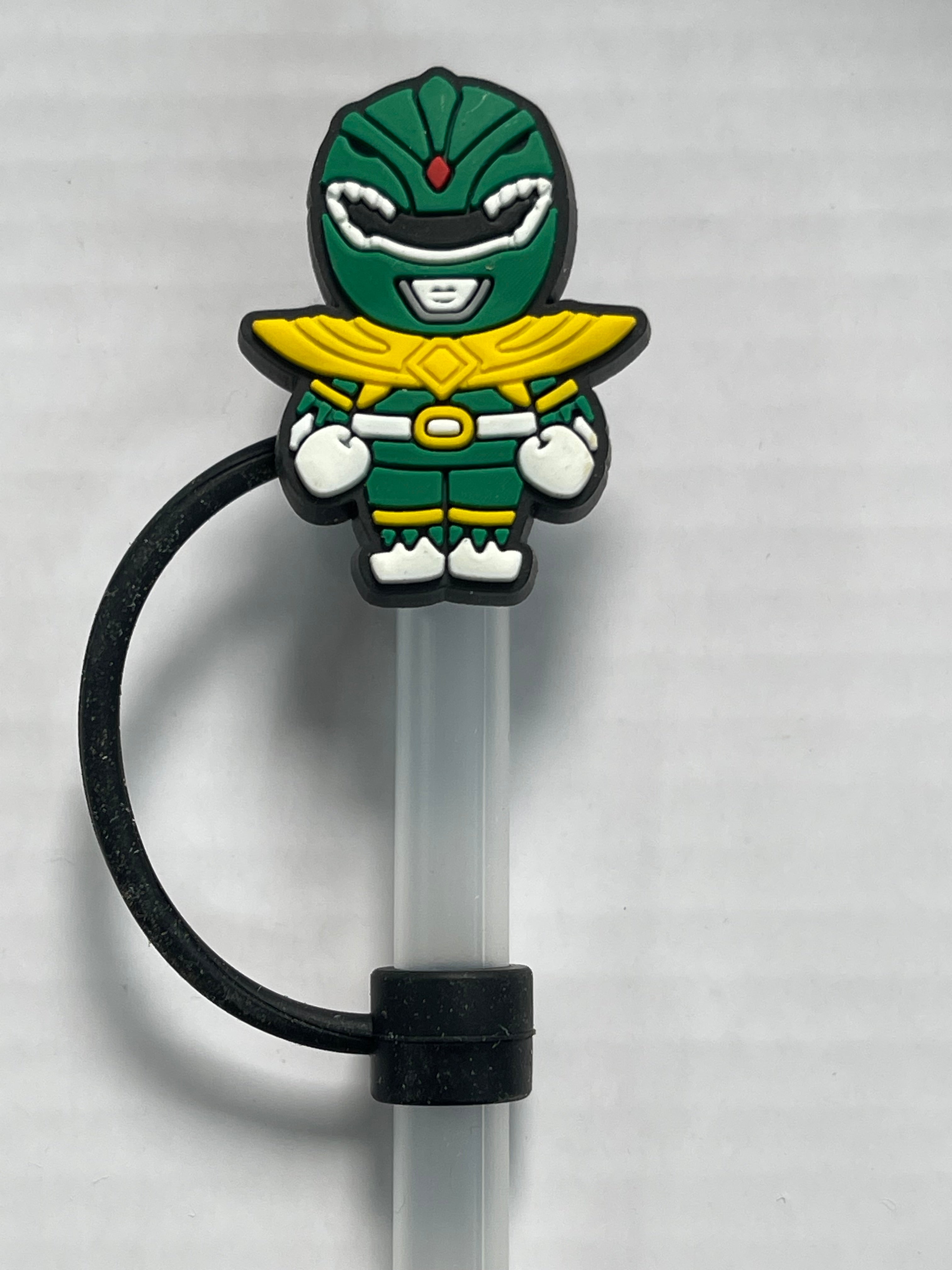 Green Power Ranger Straw Cover