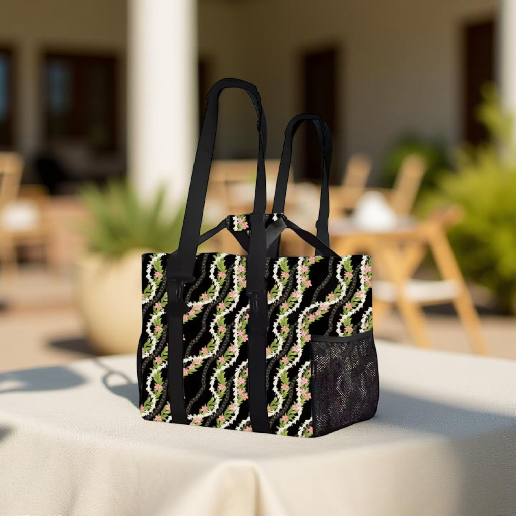 Plumeria/Maile Utility Tote