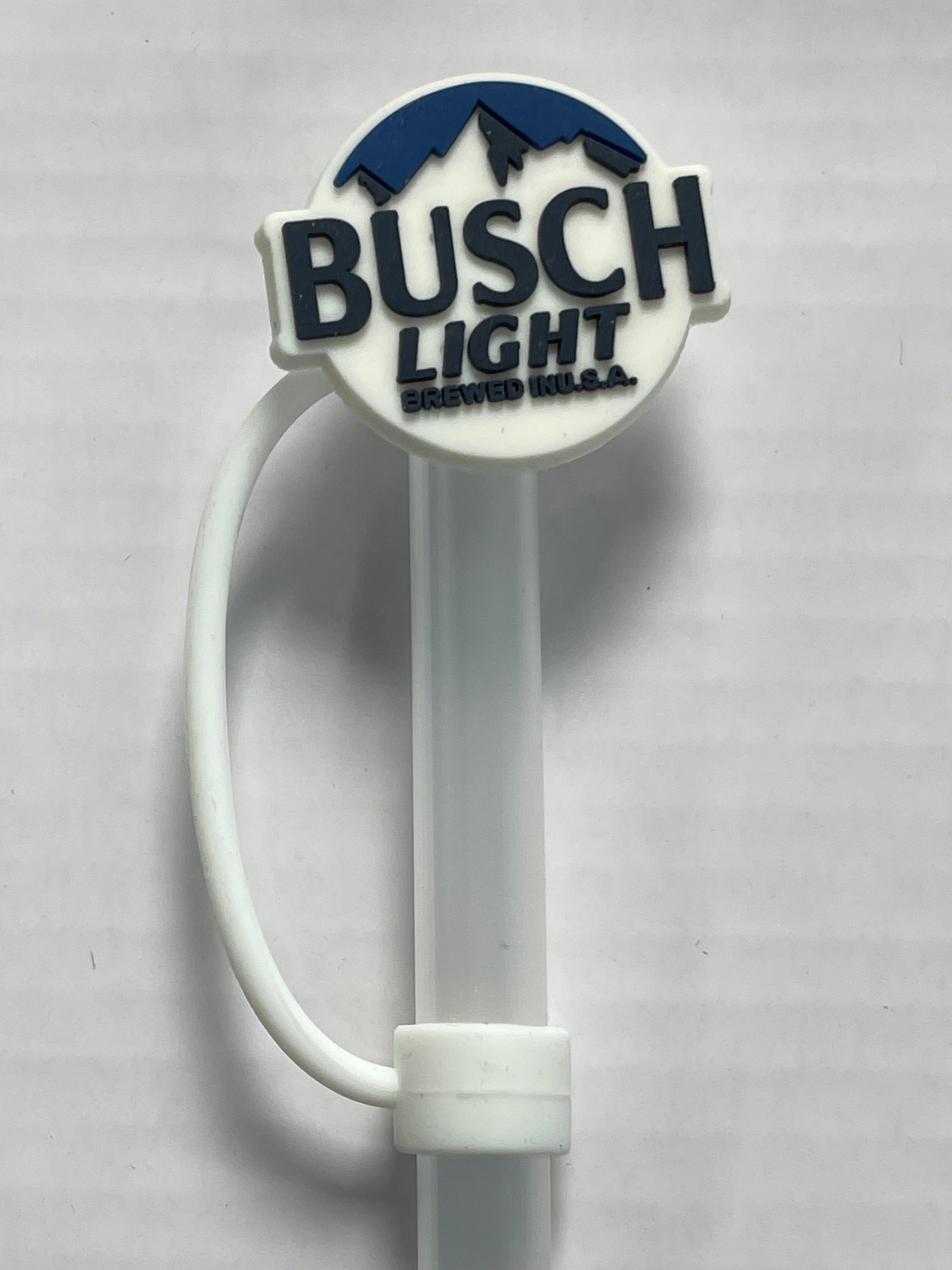 Busch Light Straw Cover