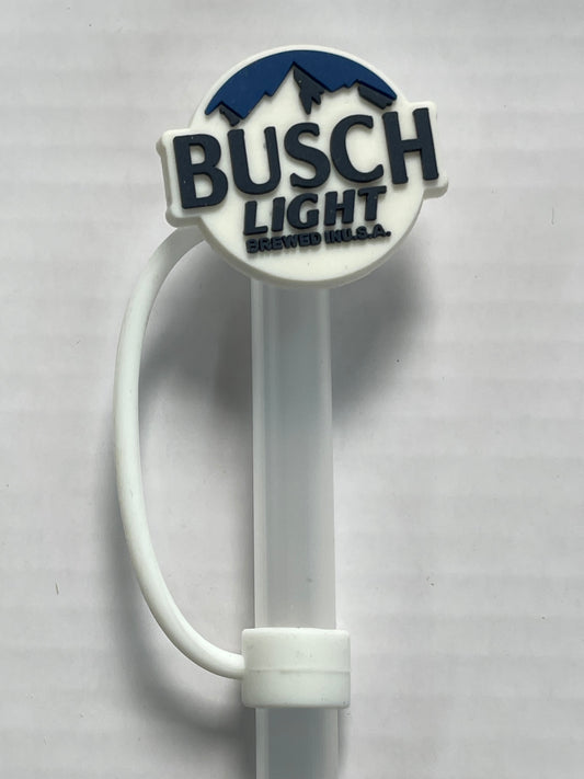 Busch Light Straw Cover