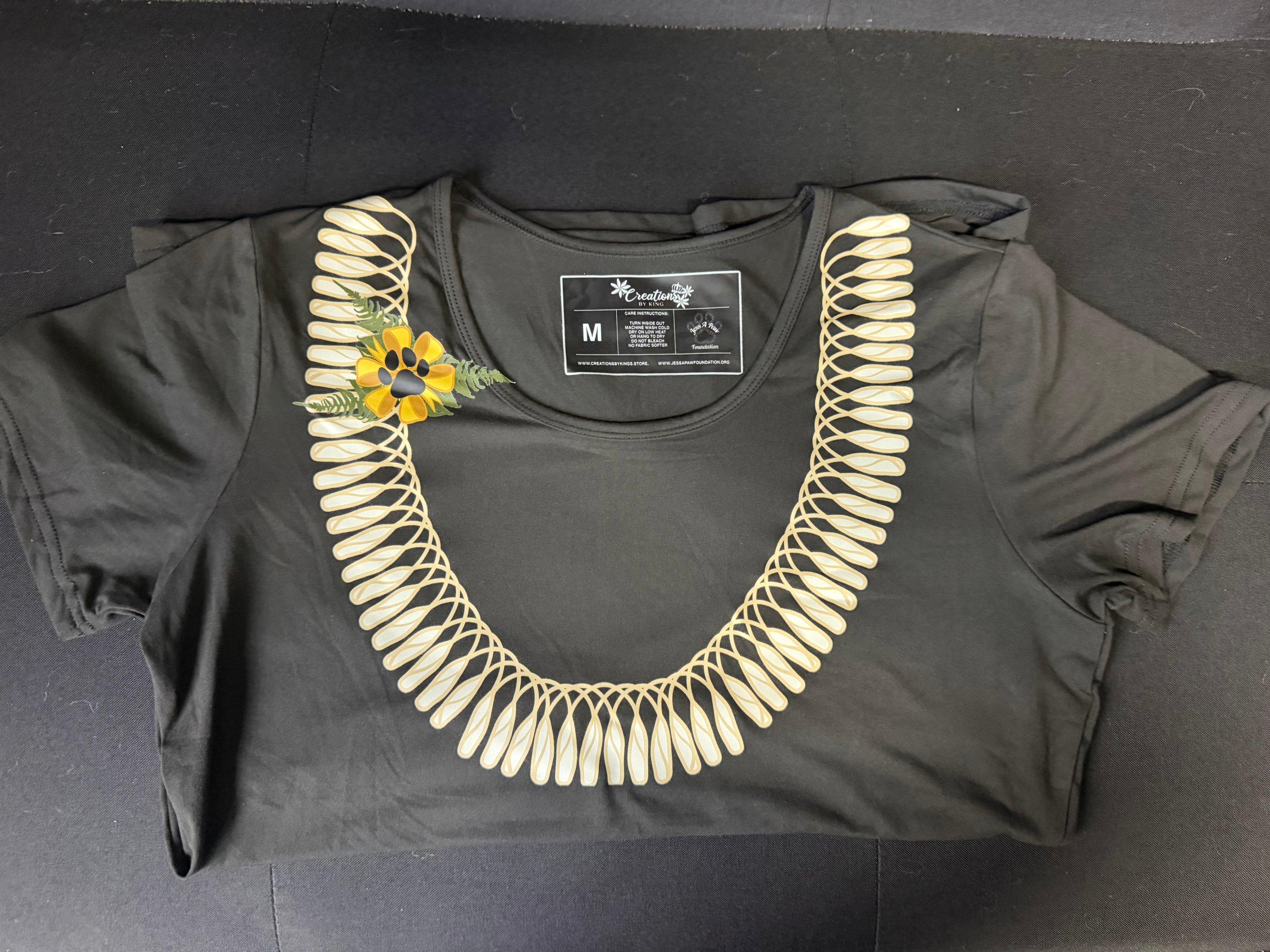 Ginger Lei Paw  New Dri Fit Shirt