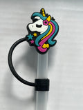 Unicorn Straw Cover