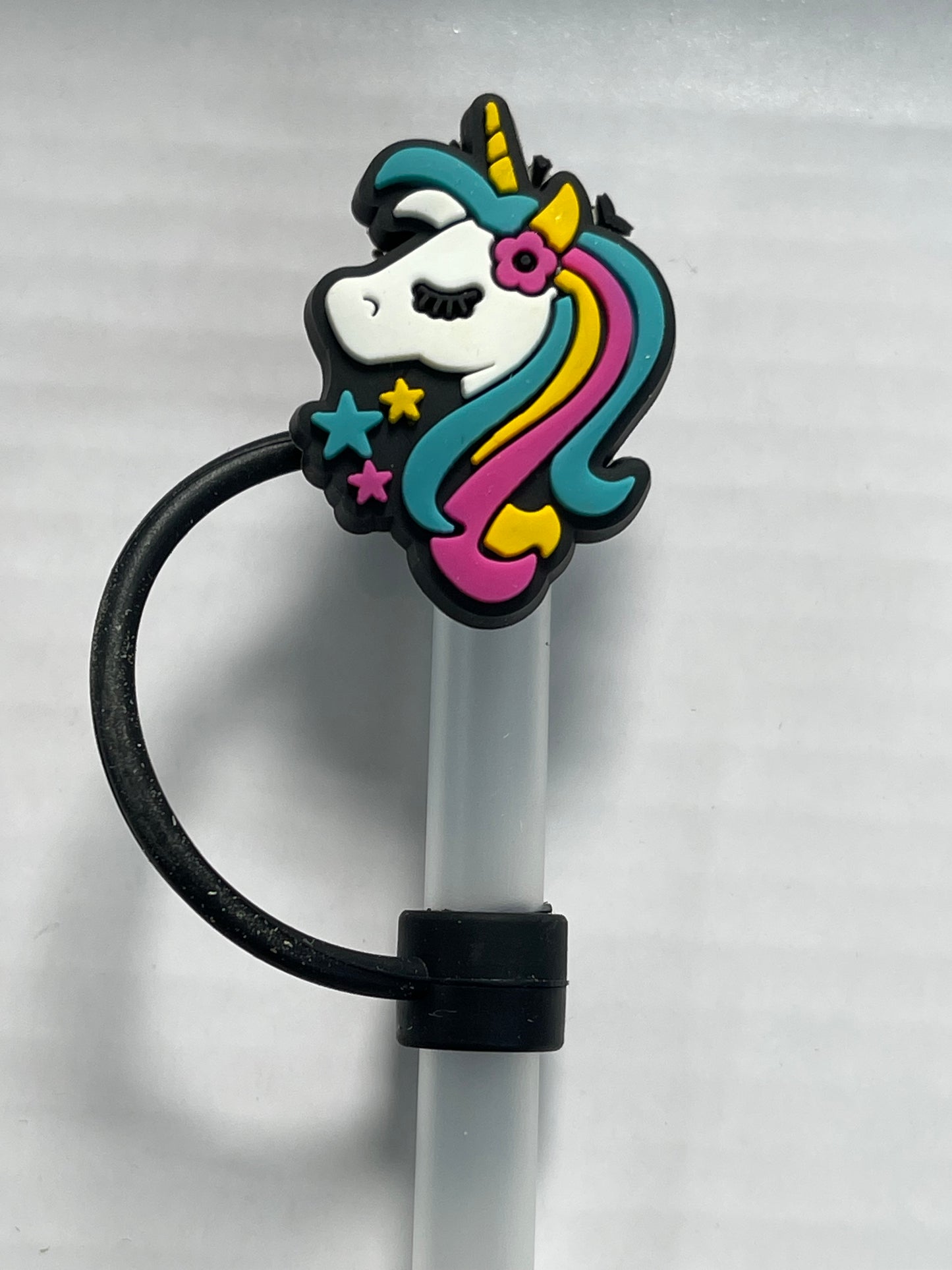 Unicorn Straw Cover