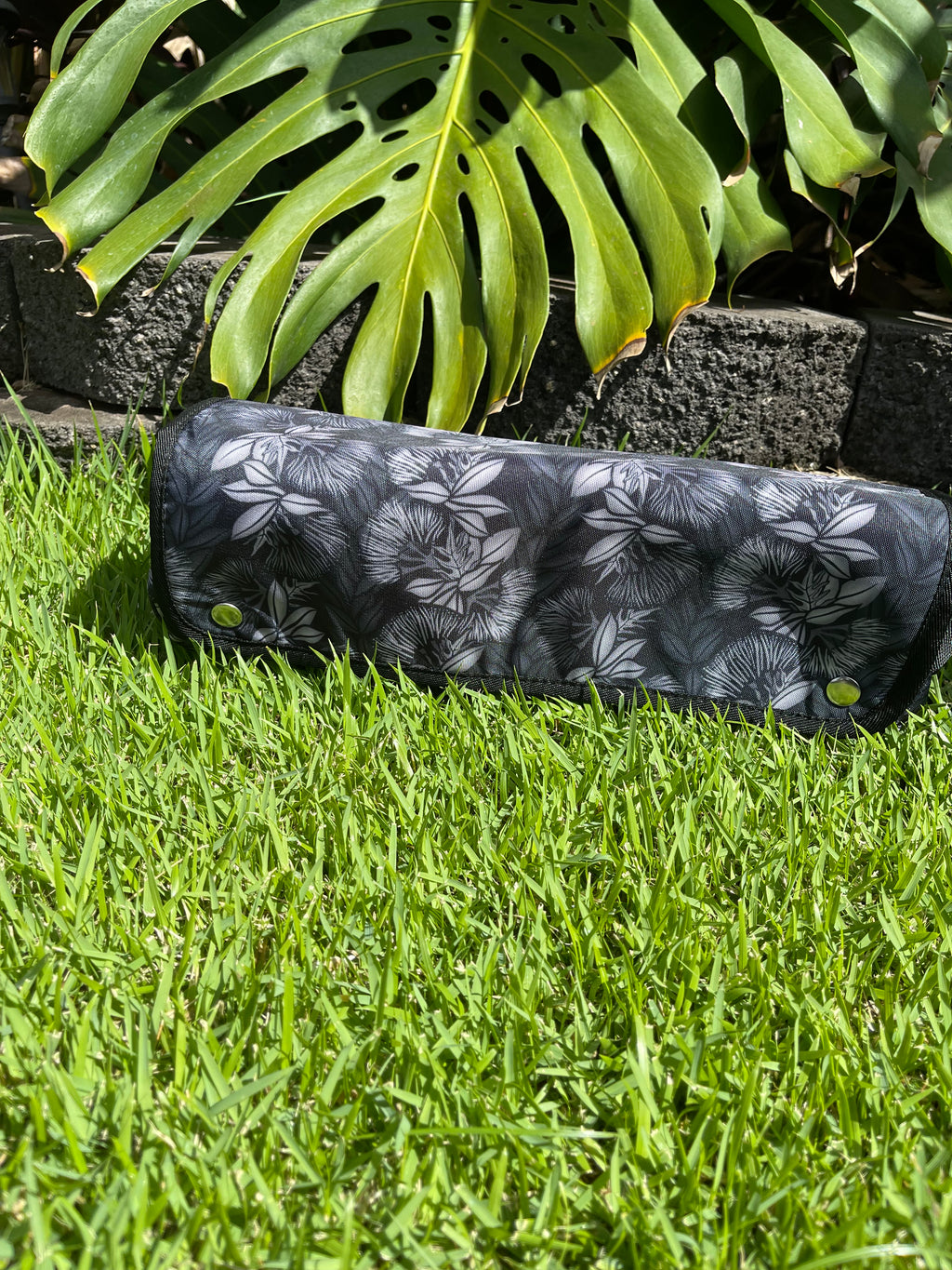 Gray Ohia Lehua Hair Tool Bag