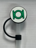 Green Lantern Straw Cover