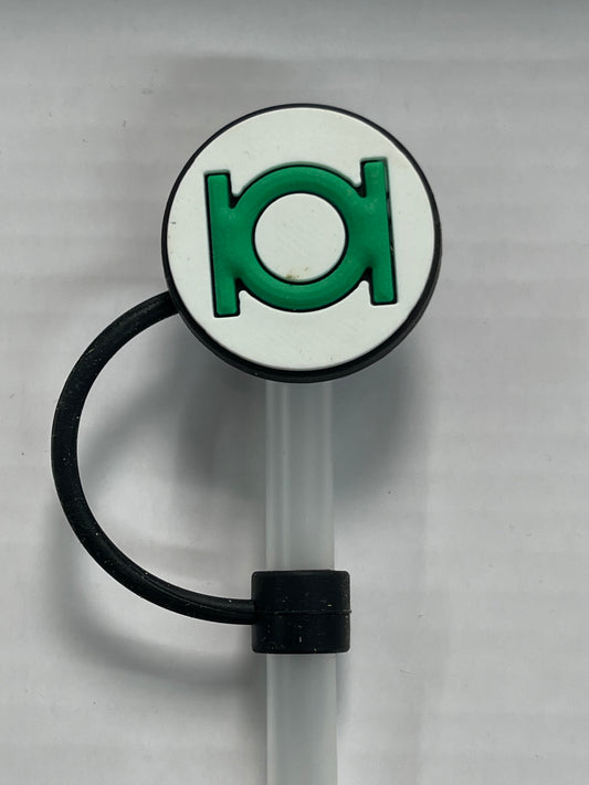 Green Lantern Straw Cover