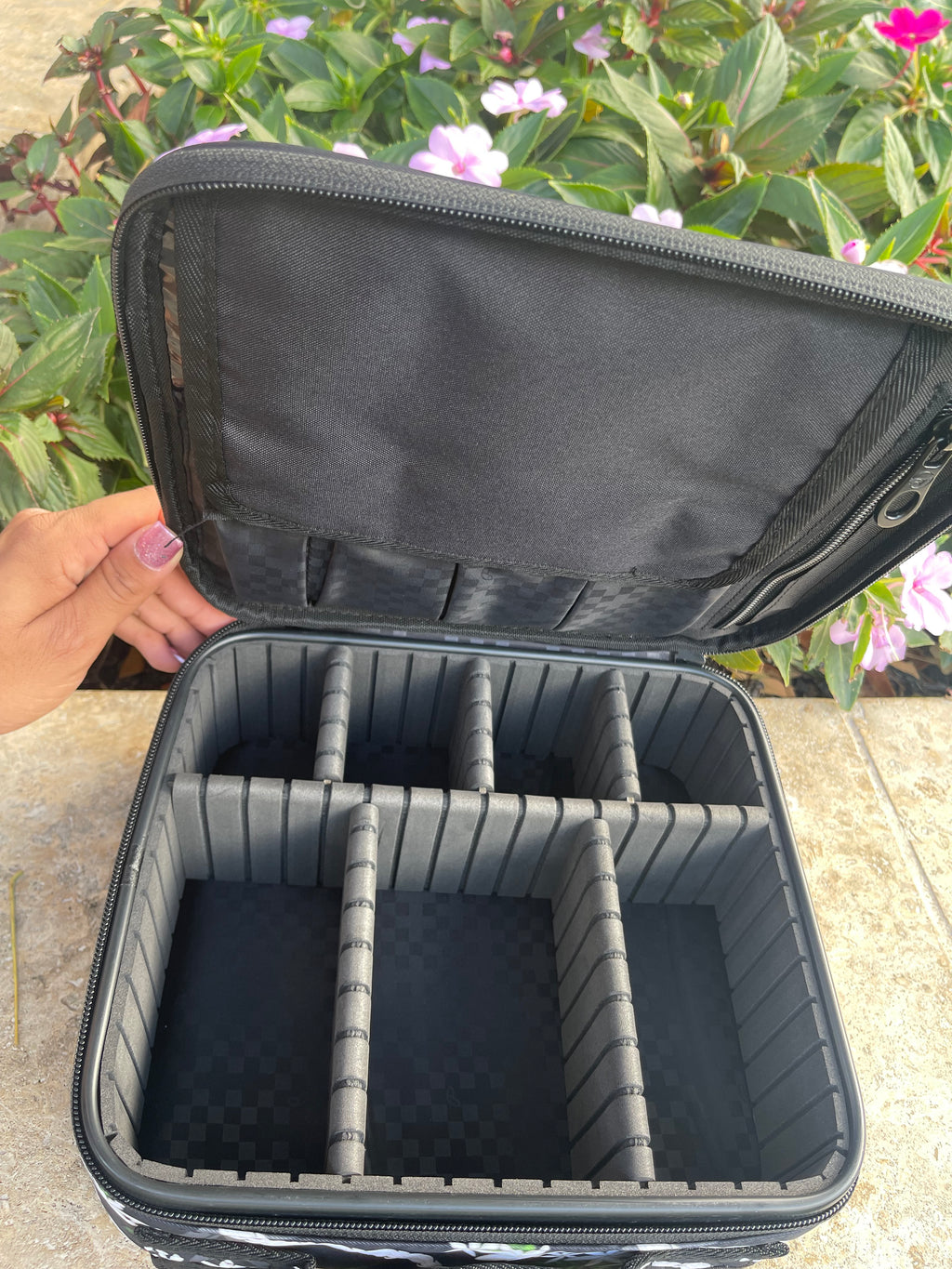 Shells / Pearls Hard Travel Case