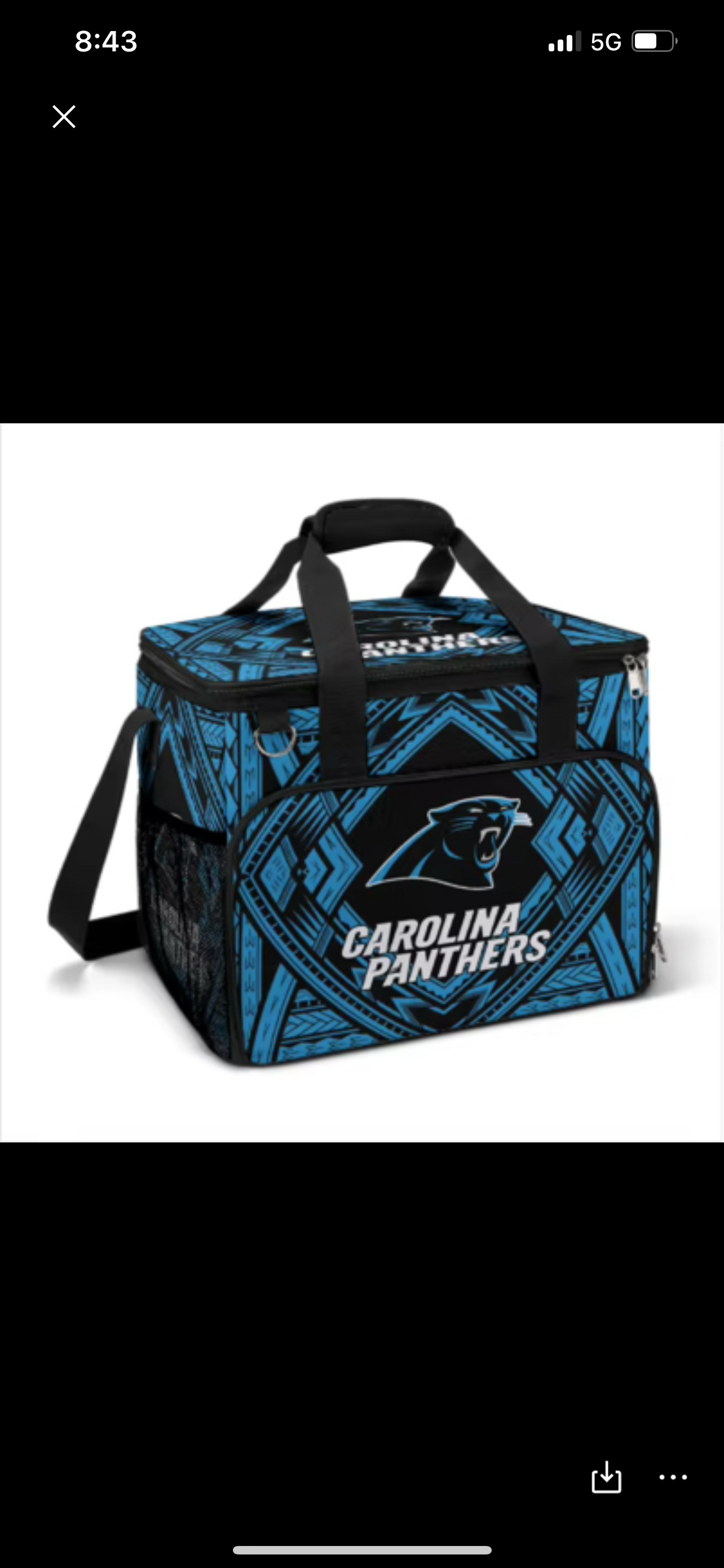 Carolina Panthers Cooler (PRE-ORDER)