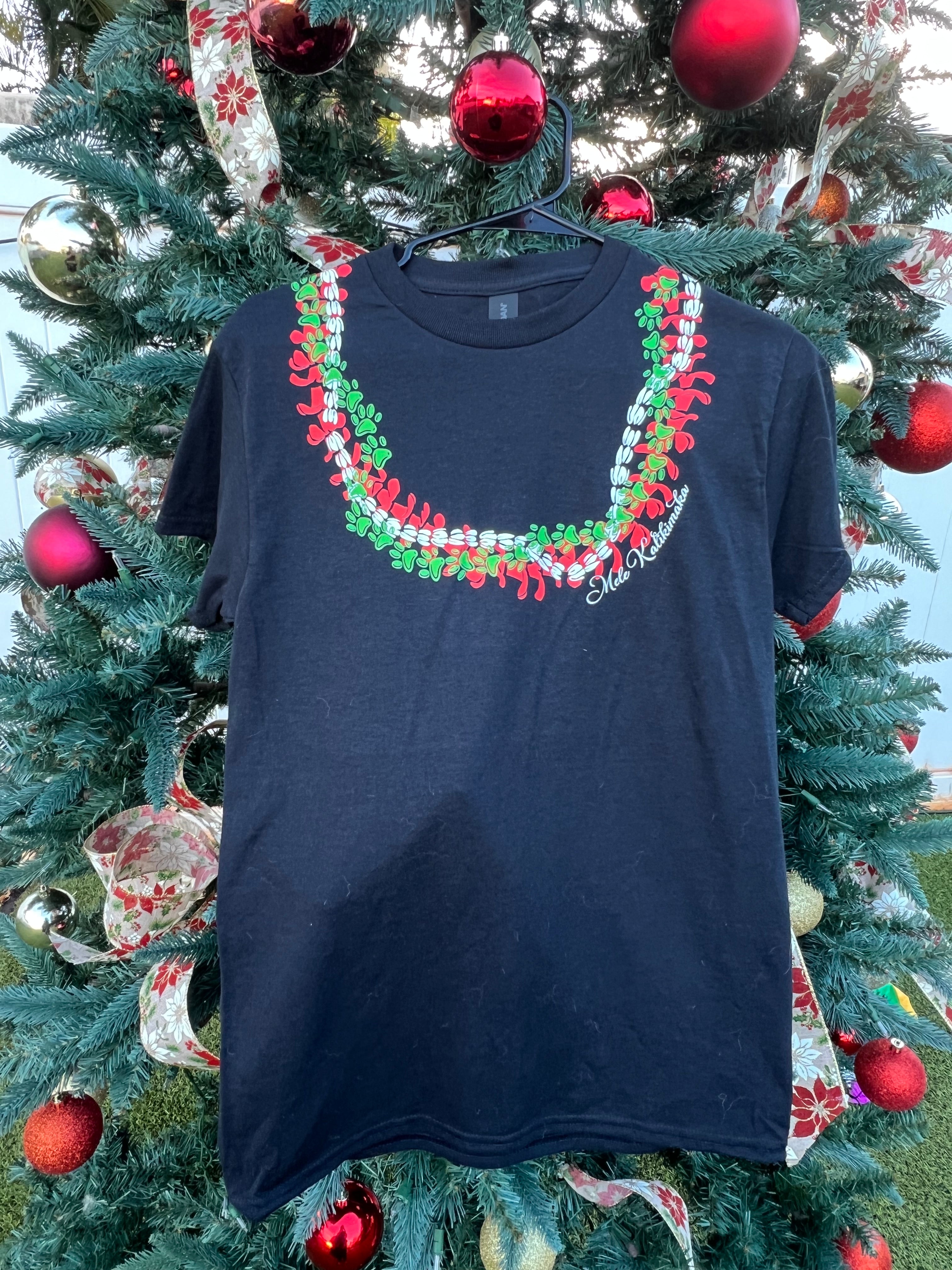 Paw Print Christmas Lei