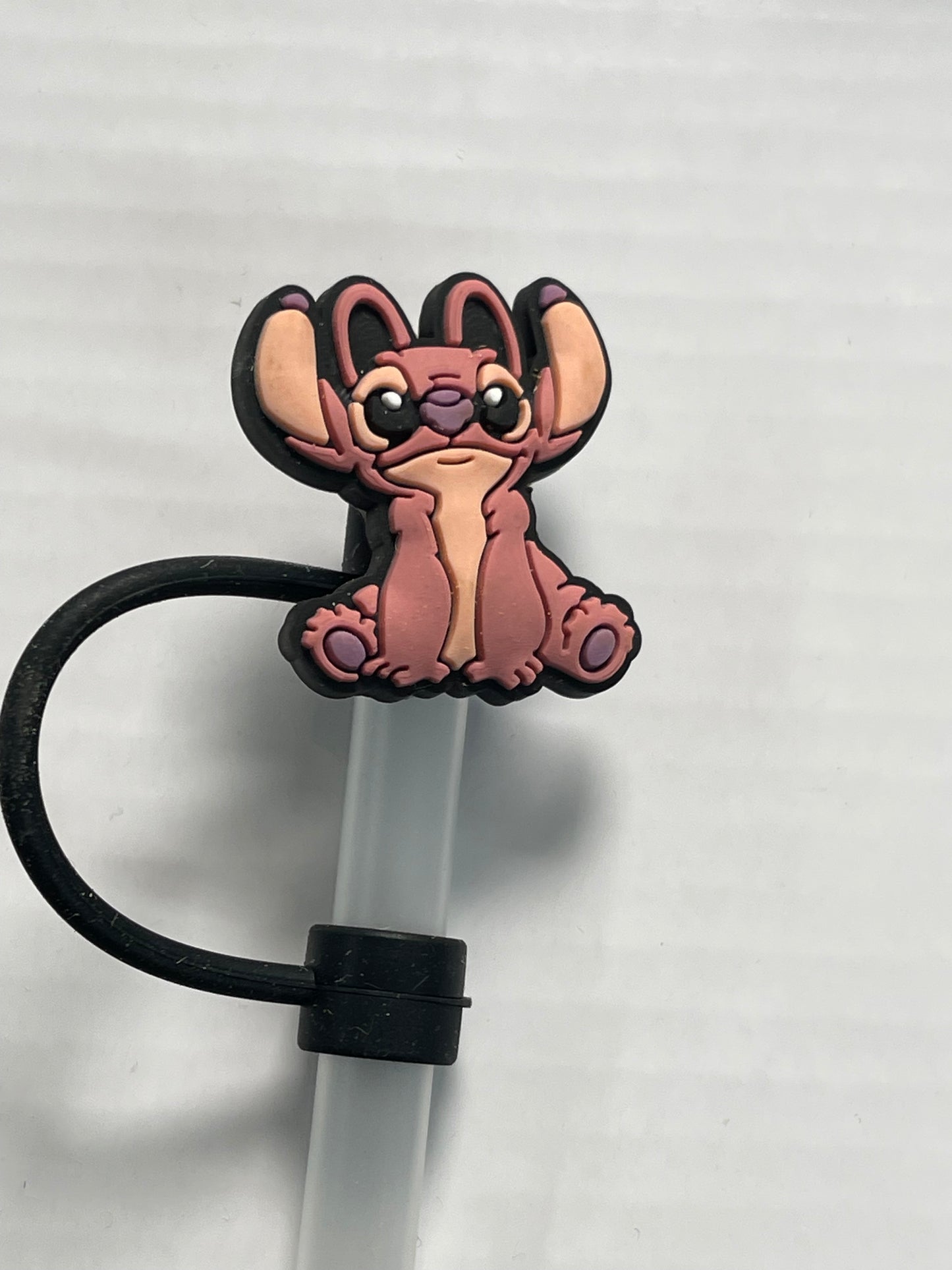 Angel Sitting Straw Cover