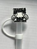 Awesome Dad Straw Cover