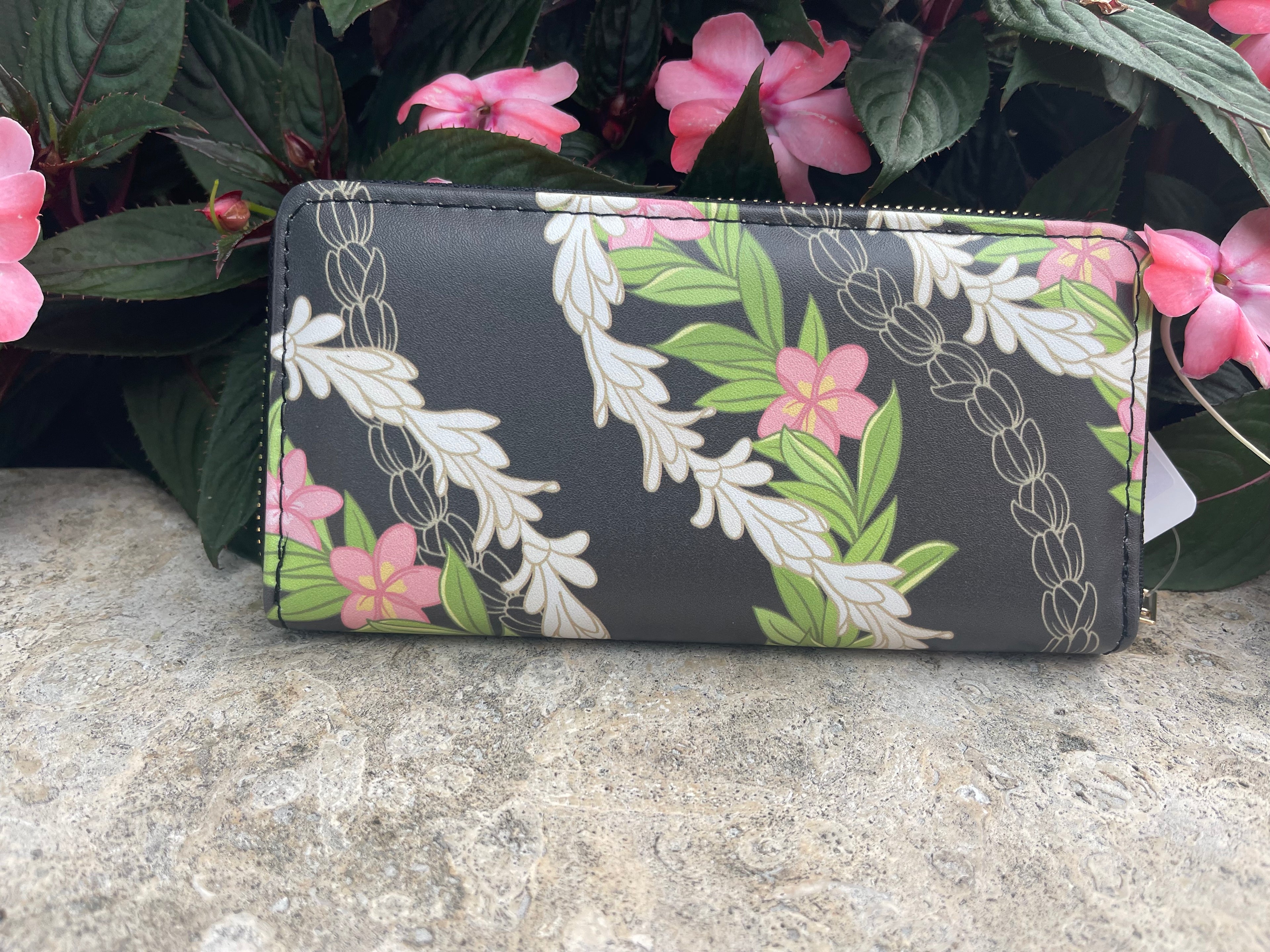 Maile and Plumeria Wallet