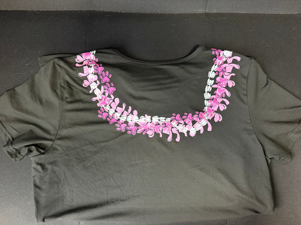 Black and Pink New Dri Fit Paw Lei Shirt
