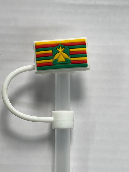 Kanaka Flag Upside Down Straw Cover