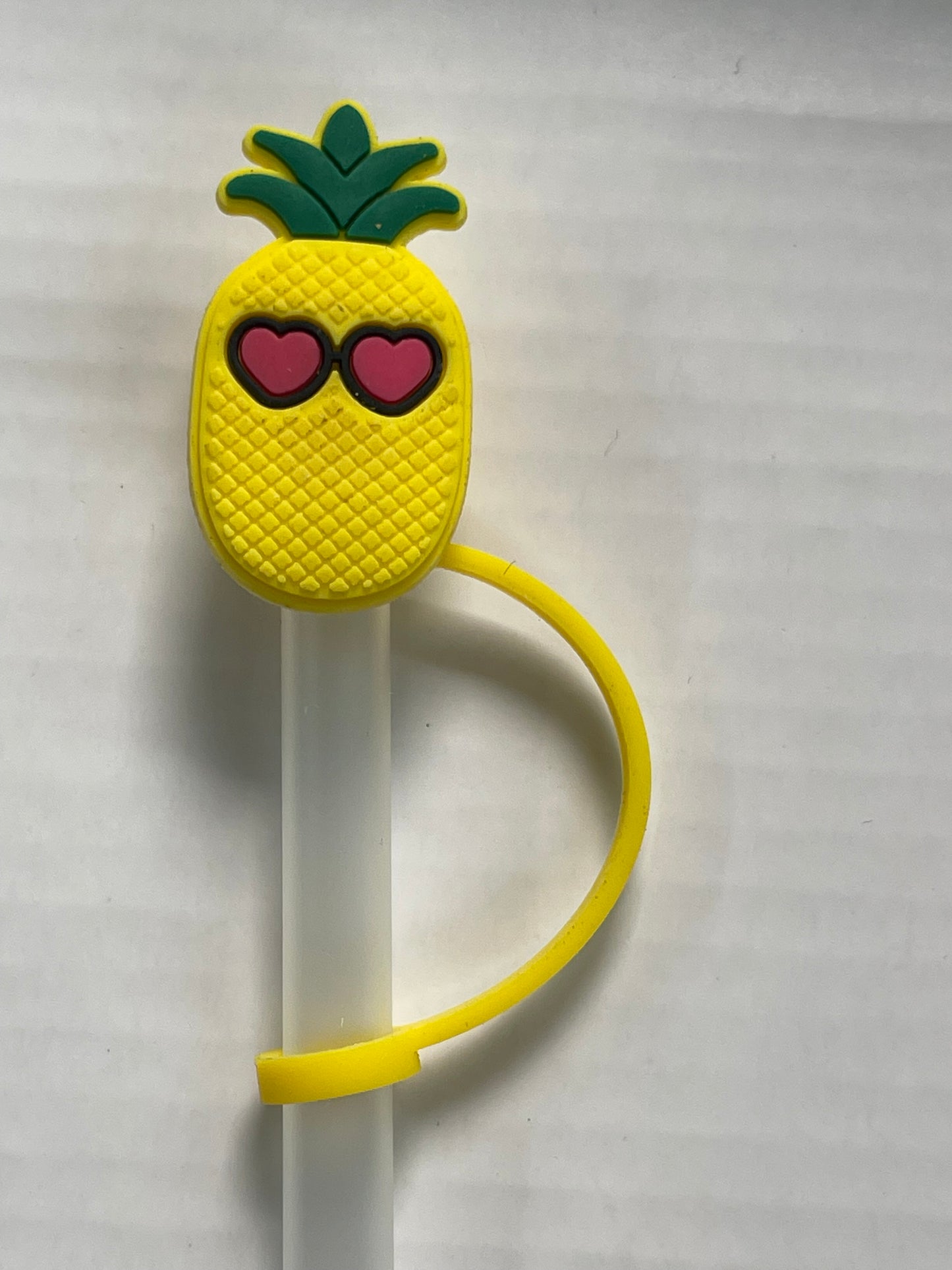 Pineapple Sunglass Straw Cover