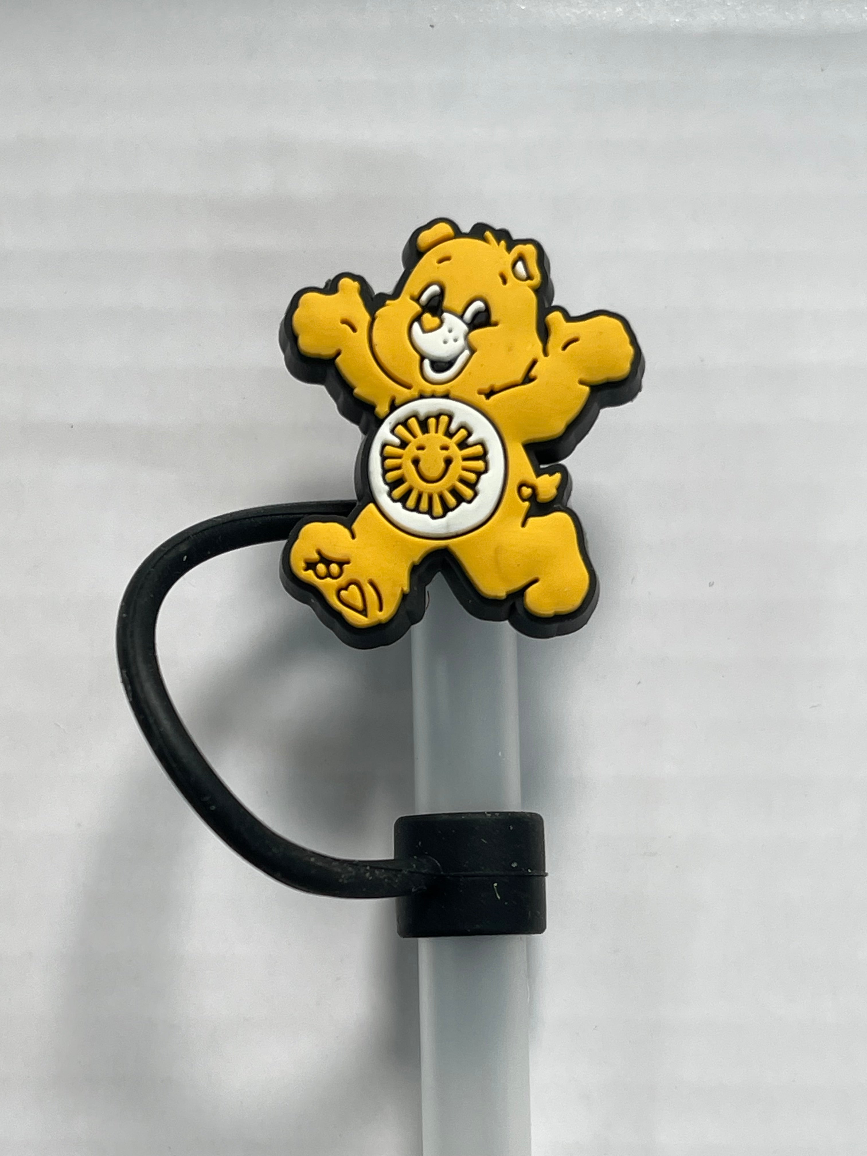 Sunshine Care Bear Straw Cover