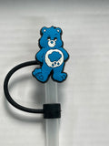 Grumpy Care Bear Straw Cover