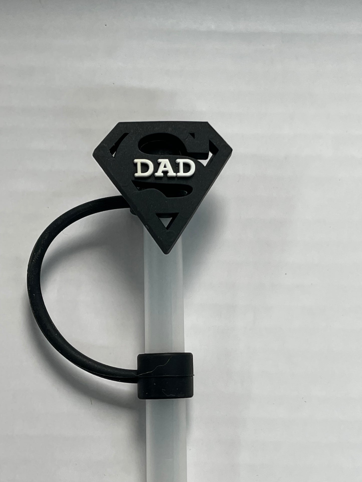 Super dad Straw Cover