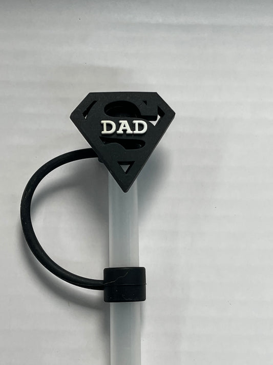 Super dad Straw Cover