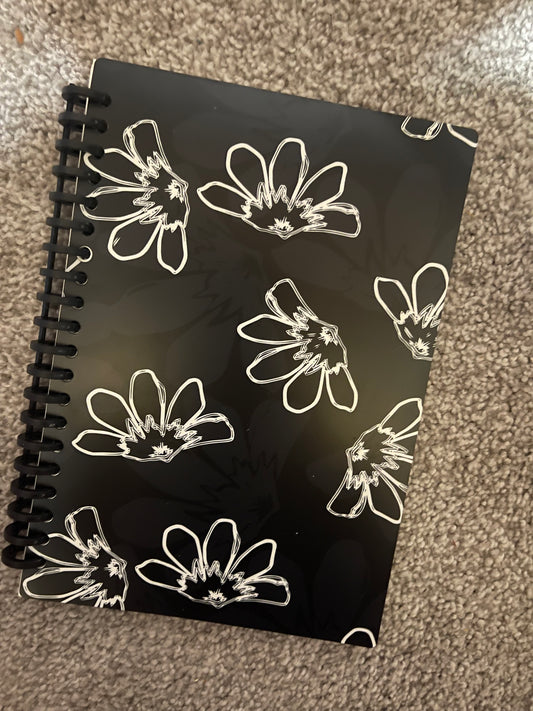 White Naupaka A6 Notebook