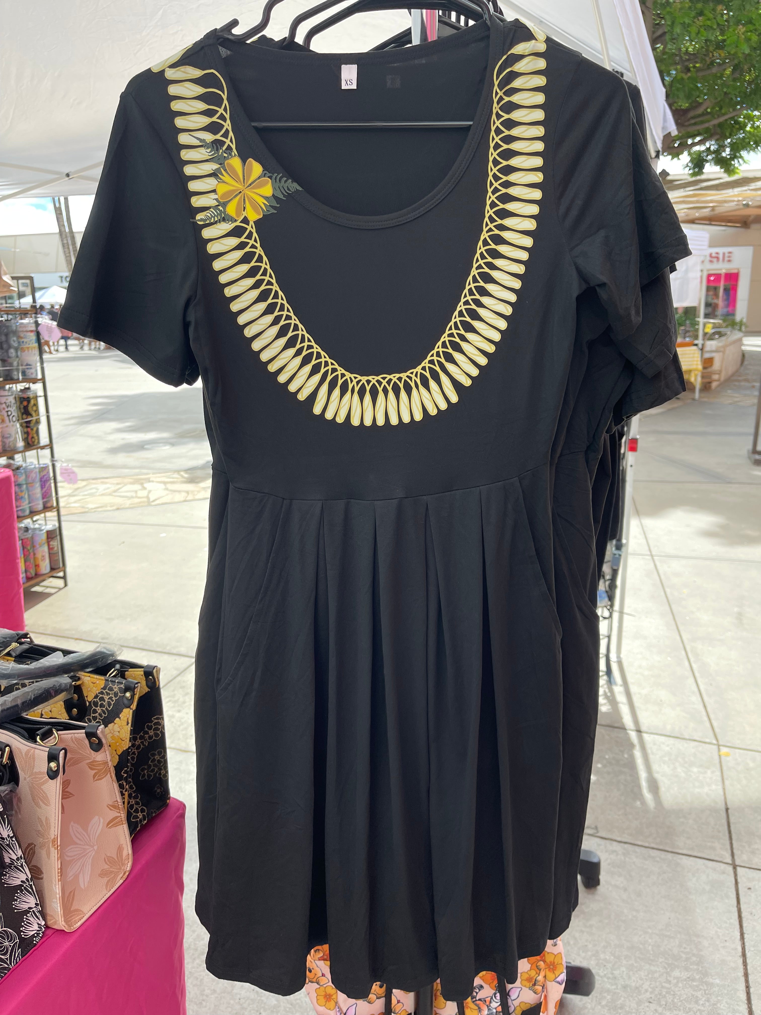 Ginger Lei Dress (with pockets )