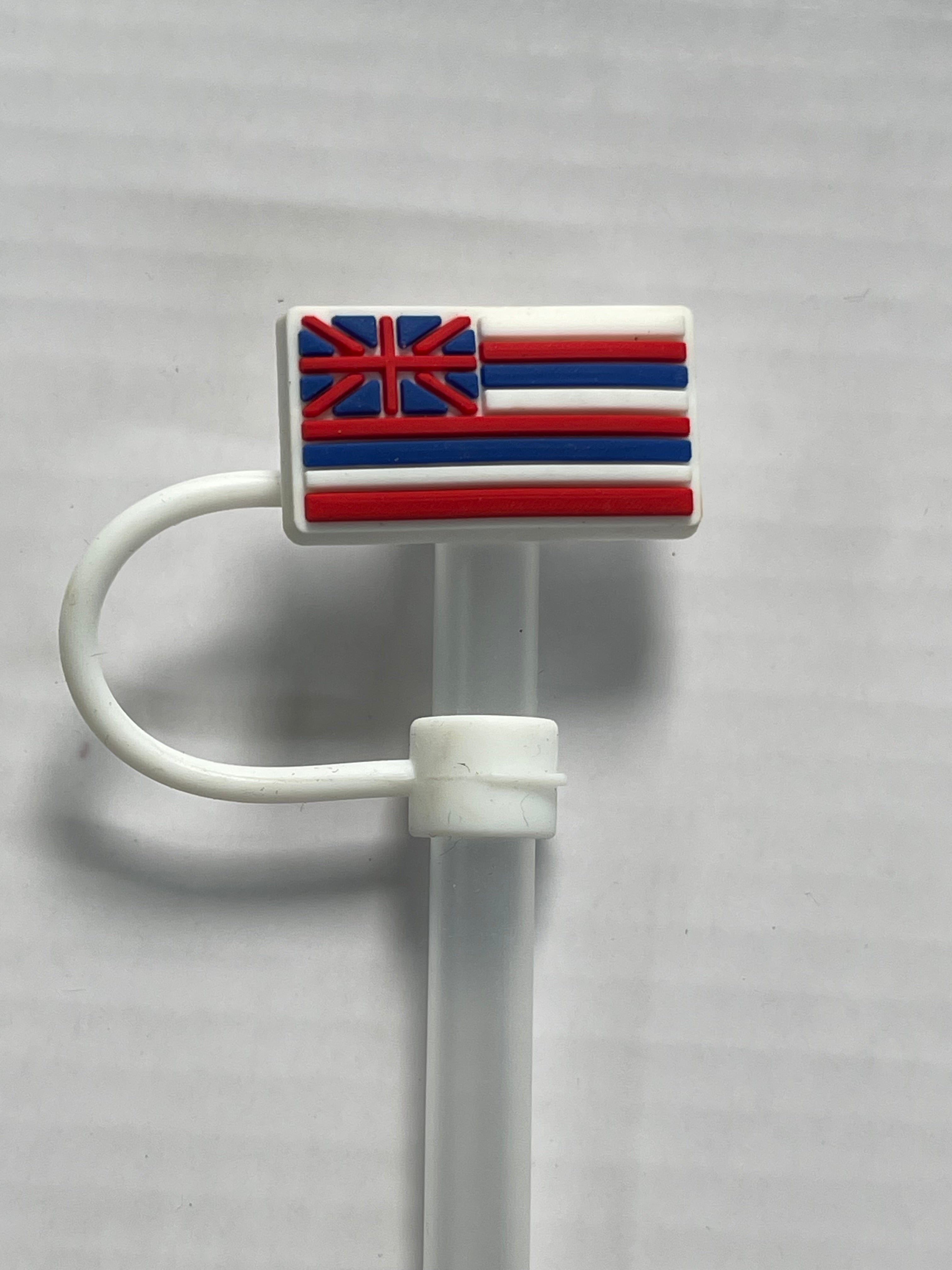 Hawaiian Flag Straw Cover