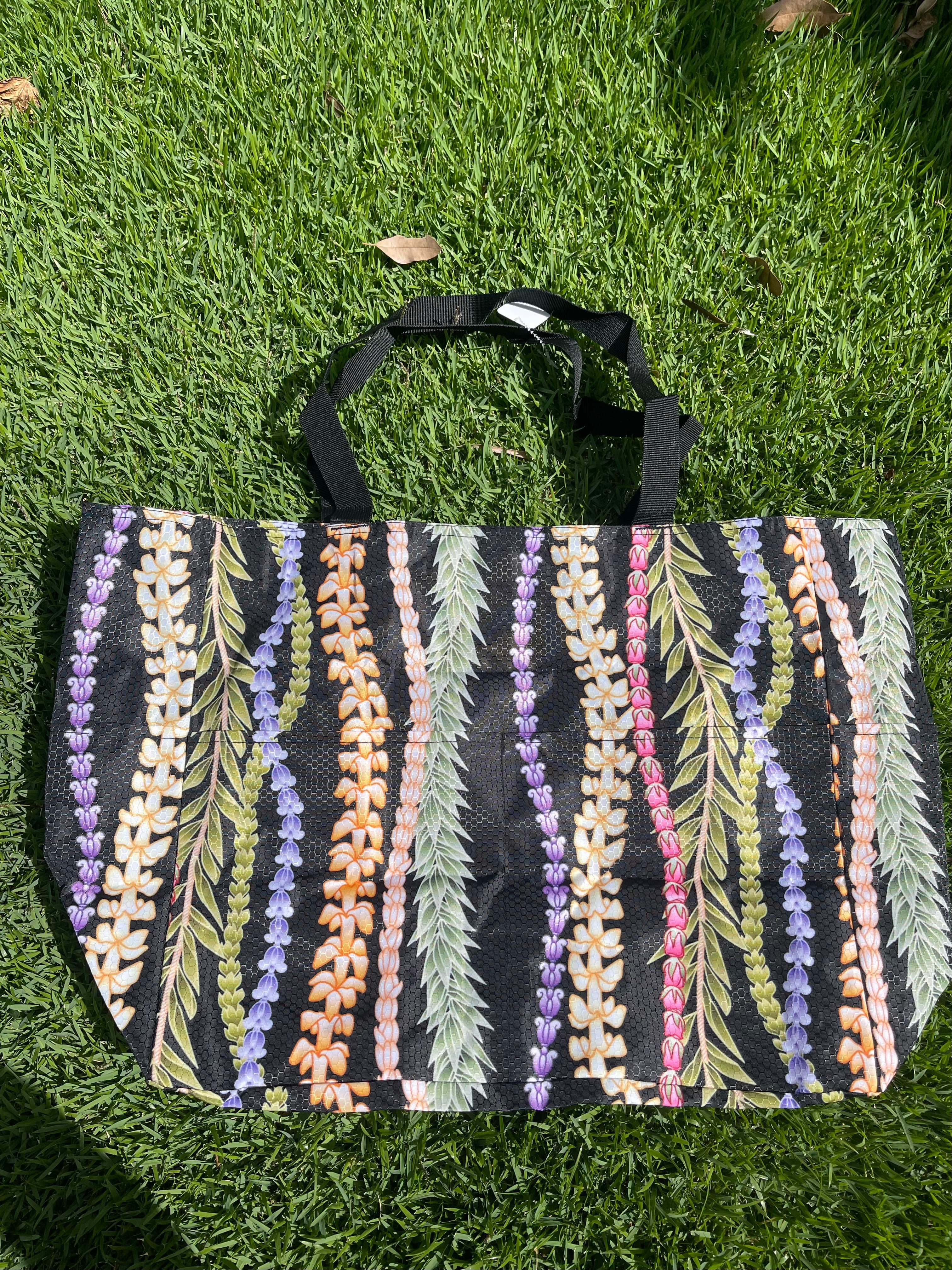 Colorful Multi Lei Large Tote Bag