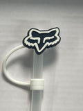 Dark Blue FOX Straw Cover