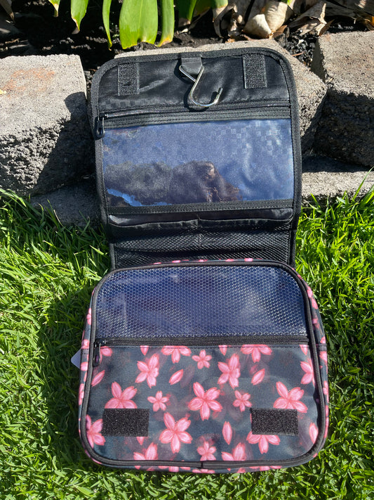 Black Cherry Blossom Hanging Organizer