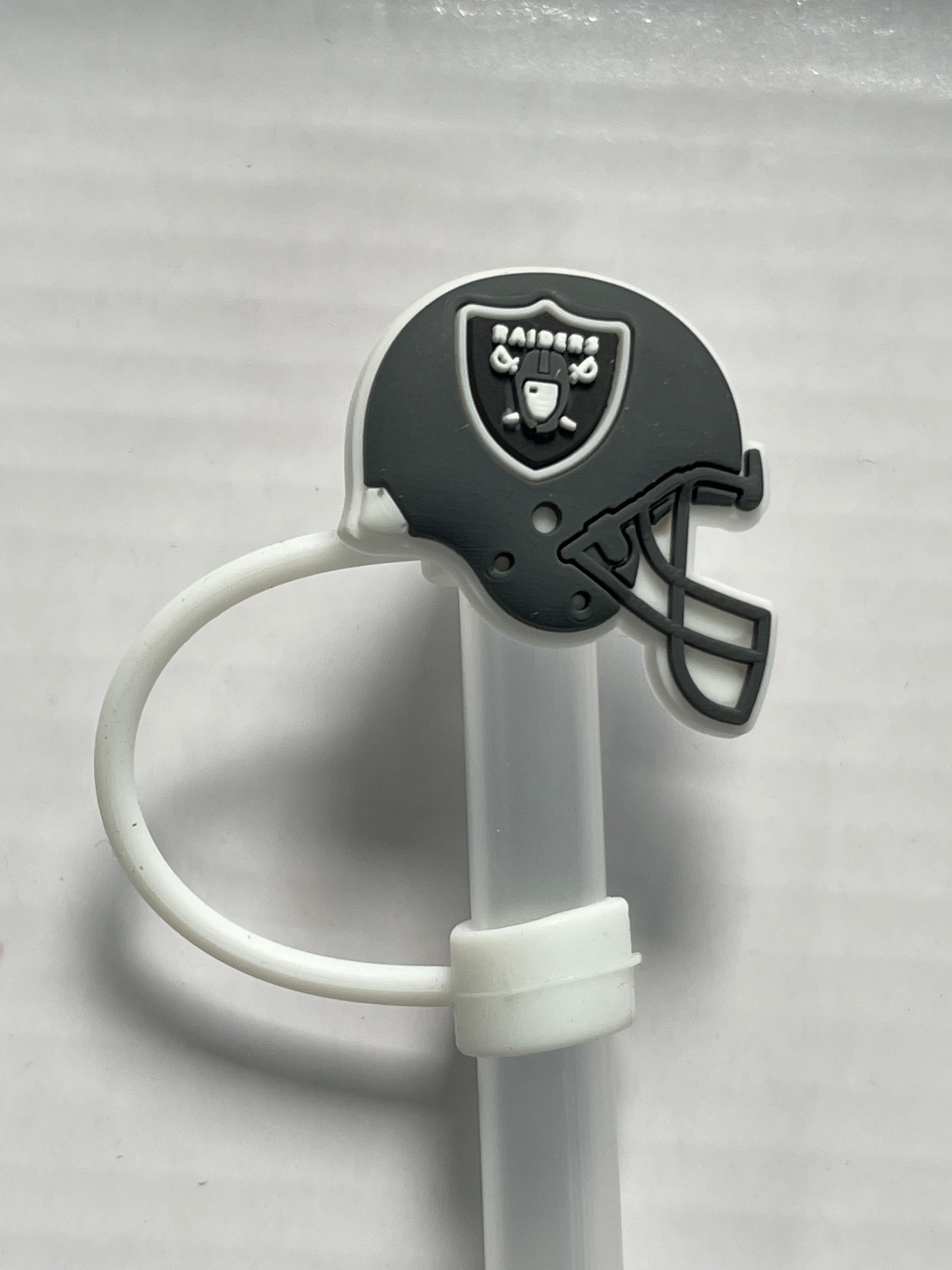 Las Vegas Raiders Straw Cover 1