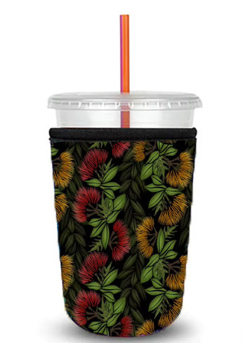 Red/Yellow Ohia Cup Koozie