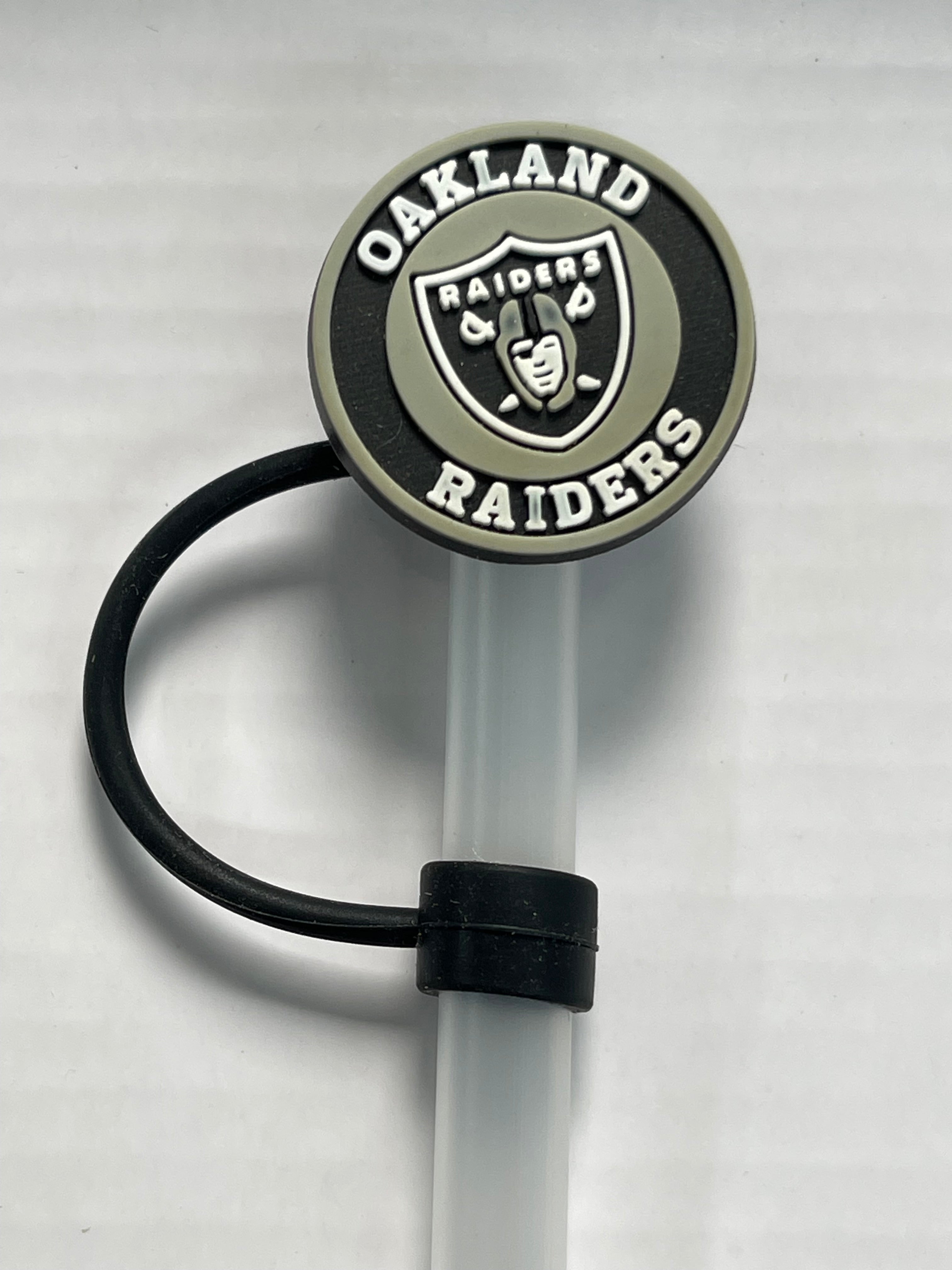 Las Vegas Raiders Straw Cover 5