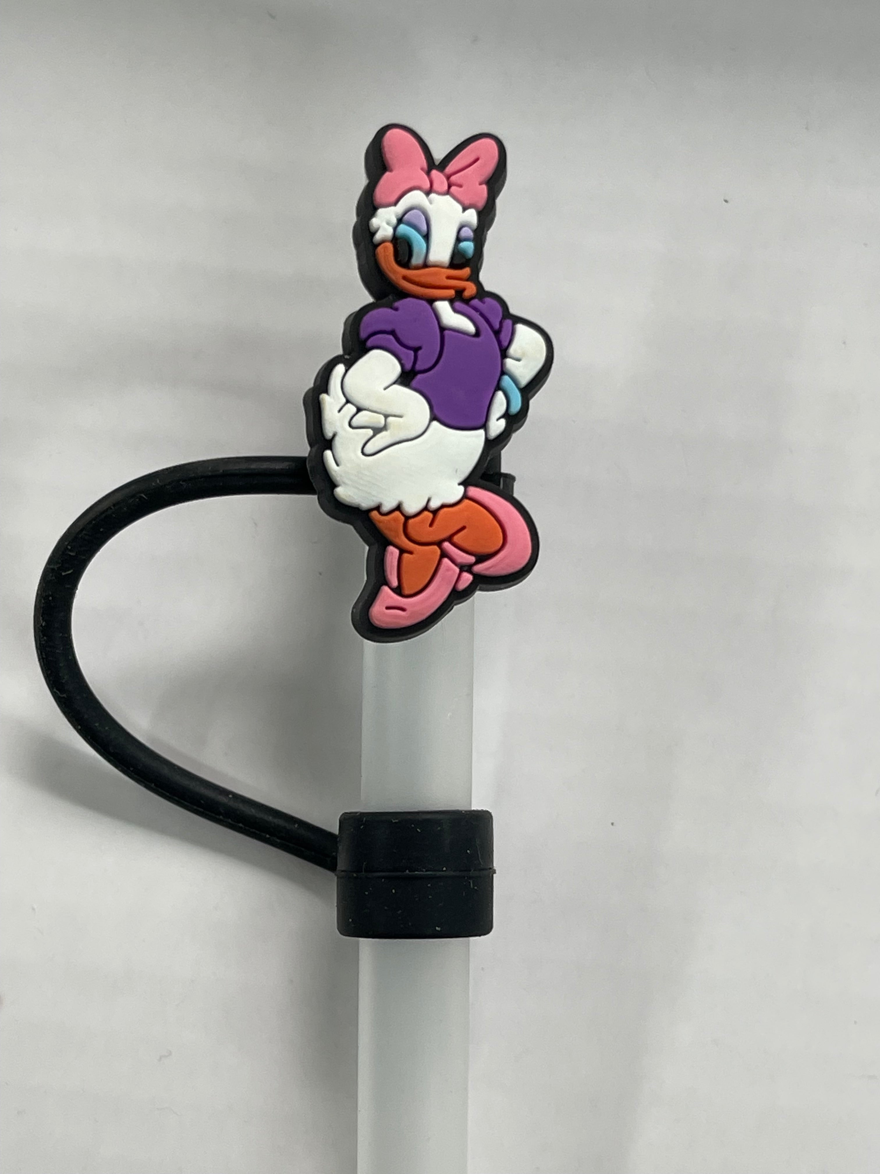 Daisy Duck Straw Cover