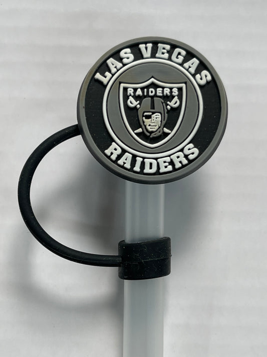 Las Vegas Raiders Straw Cover 6