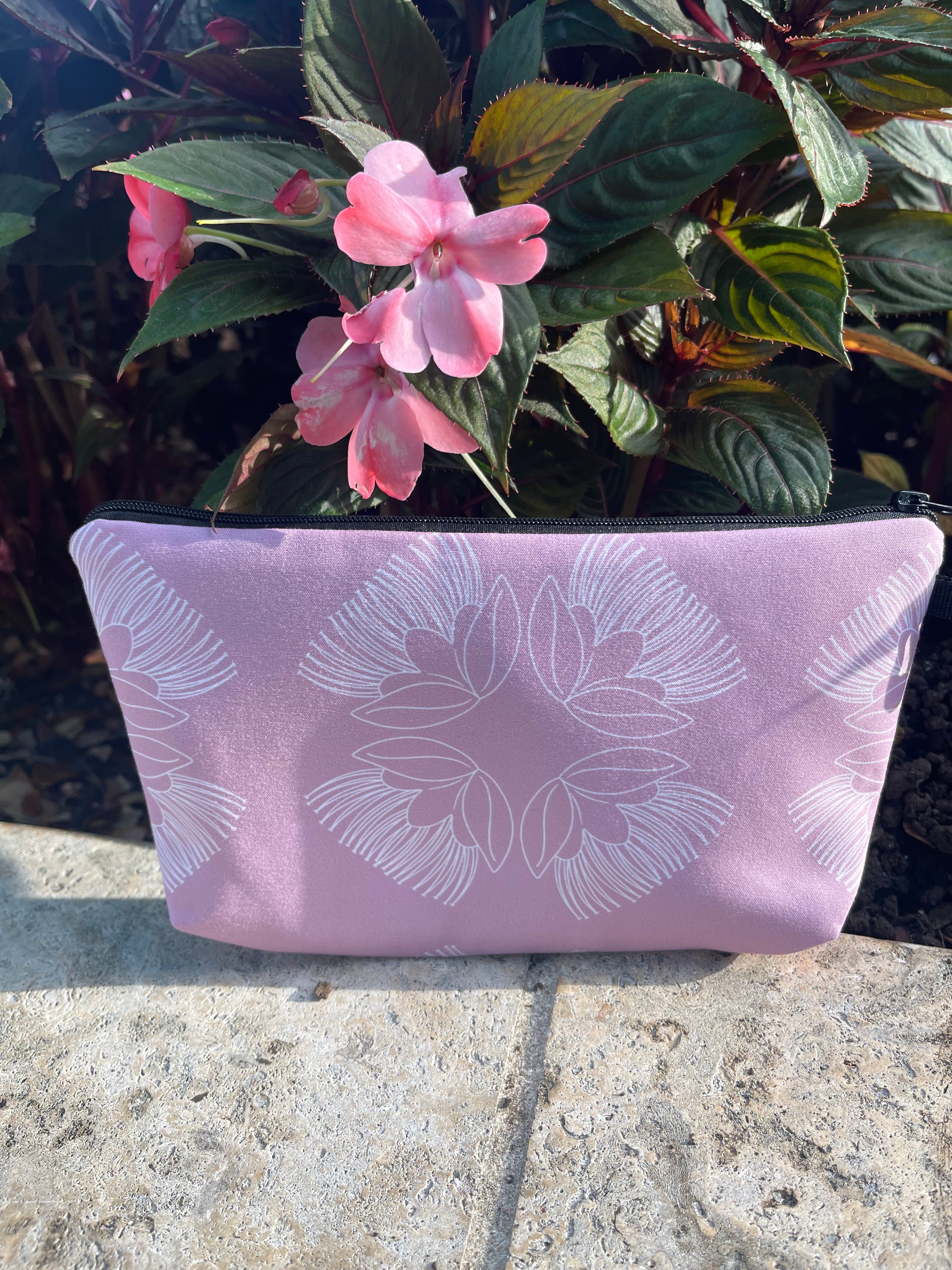 Pink Lehua Pouch